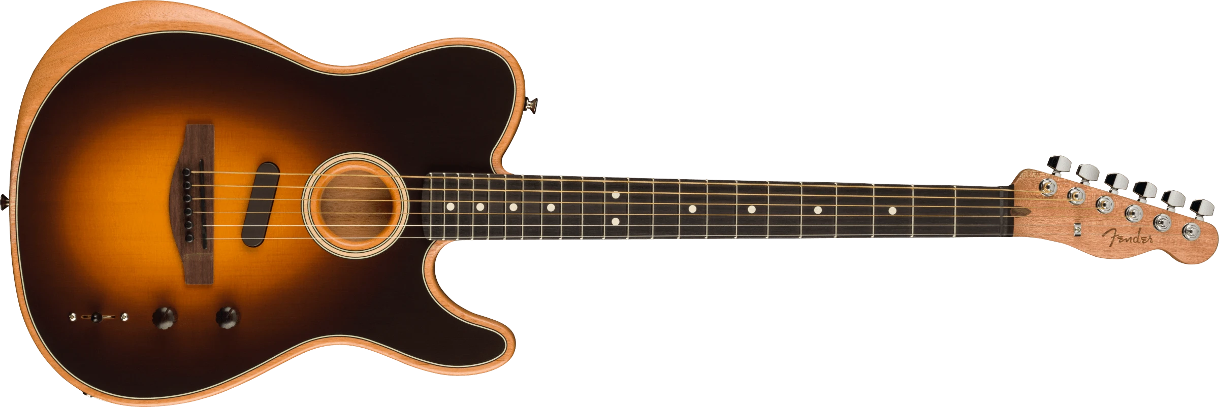 Fender® Acoustasonic® Player Telecaster®, Rosewood Fingerboard, Shadow Burst