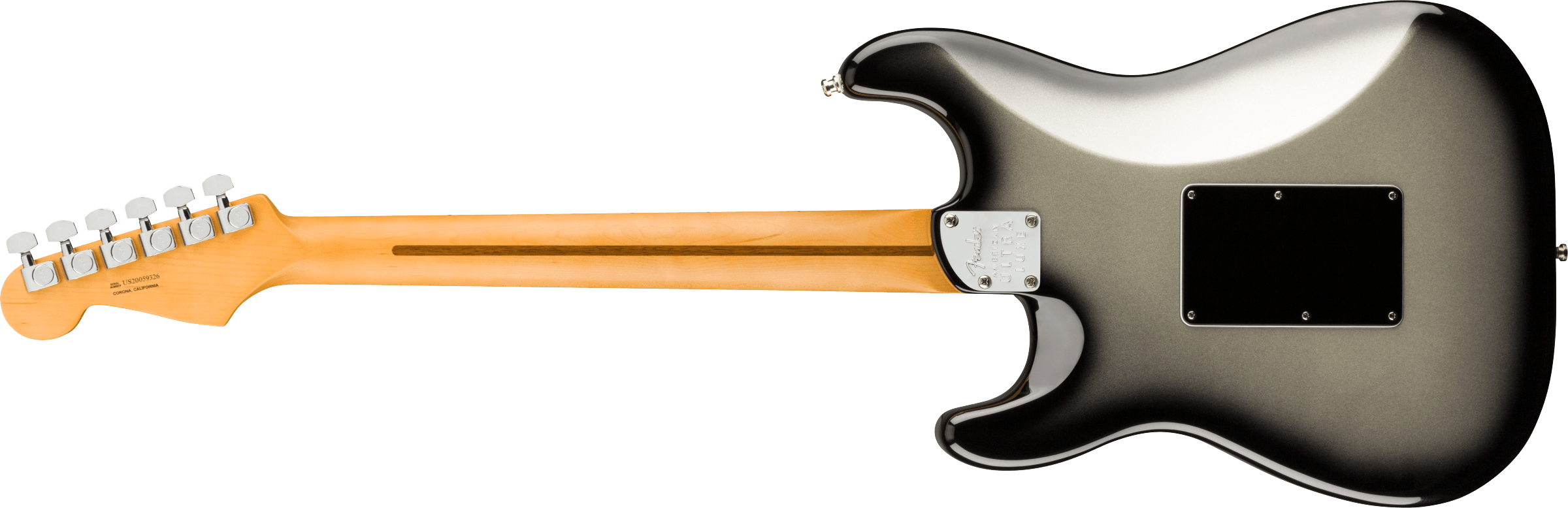 Fender® Ultra Luxe Stratocaster® Floyd Rose® HSS, Maple Fingerboard, Silverburst