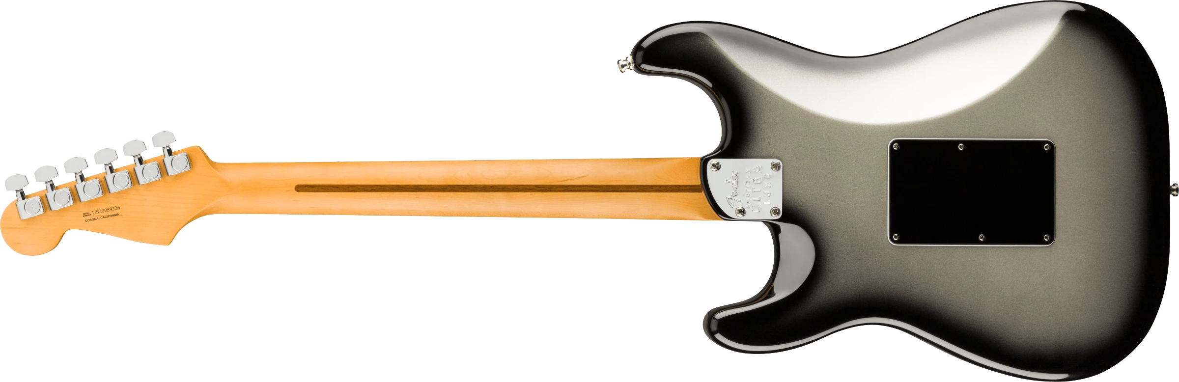 Fender® Ultra Luxe Stratocaster® Floyd Rose® HSS, Maple Fingerboard, Silverburst