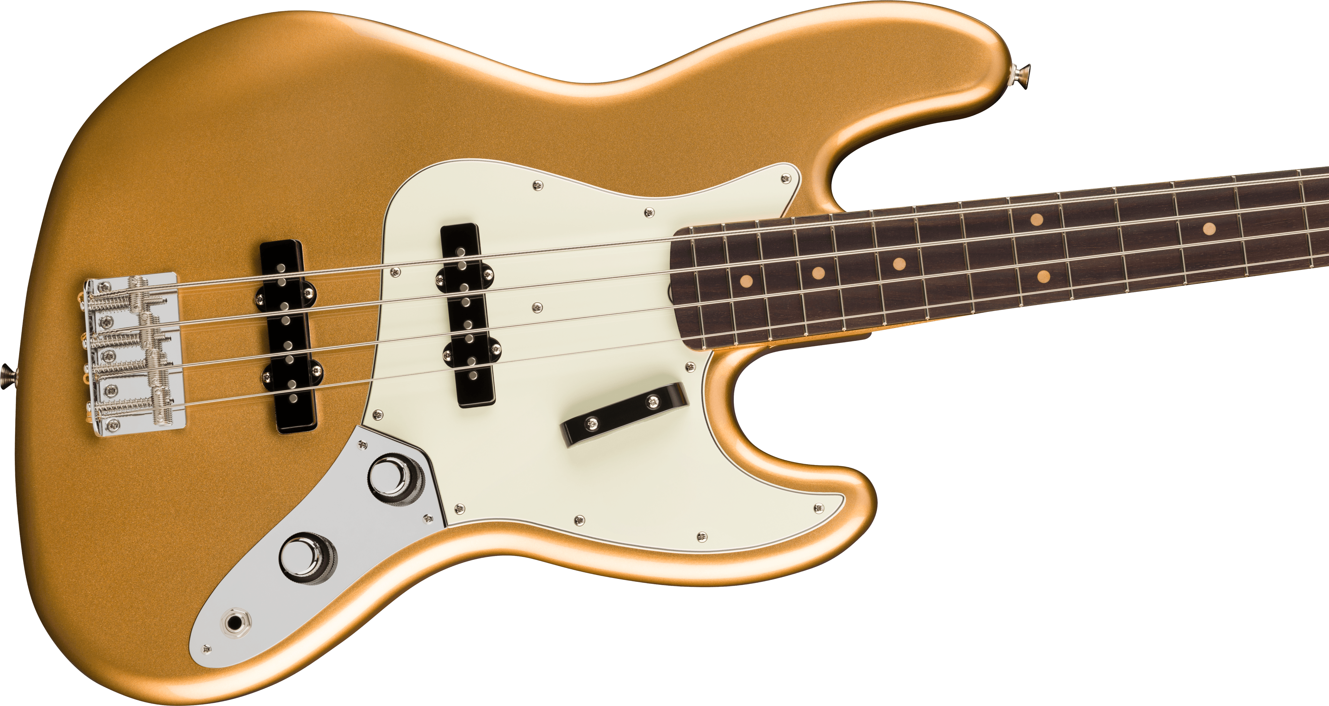 Fender® Vintera® III Early '60s Jazz Bass®, Rosewood Fingerboard, Aztec Gold