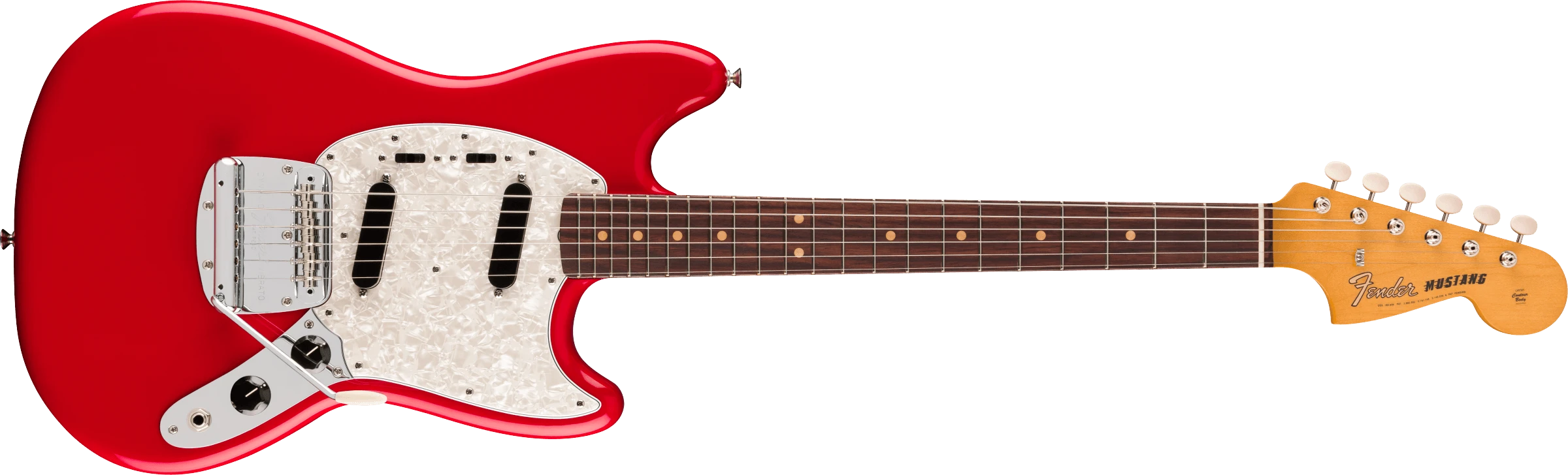 Fender® Vintera® III Mid '60s Mustang®, Rosewood Fingerboard, Dakota Red