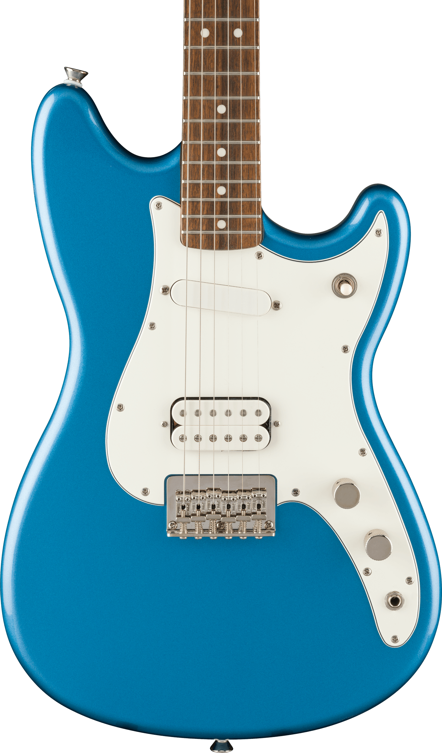 Squier® Classic Vibe™ Duo-Sonic™ HS, Laurel Fingerboard, Parchment Pickguard, Lake Placid Blue