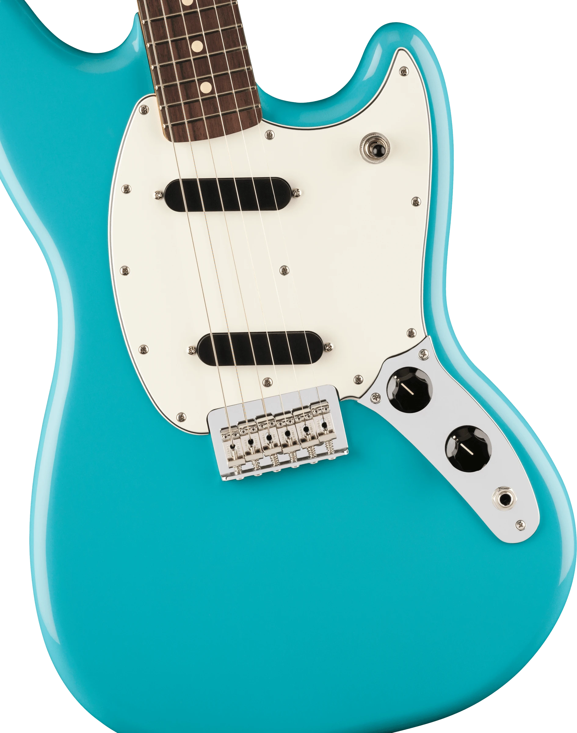 Fender® Player II Mustang®, Rosewood Fingerboard, Aquatone Blue