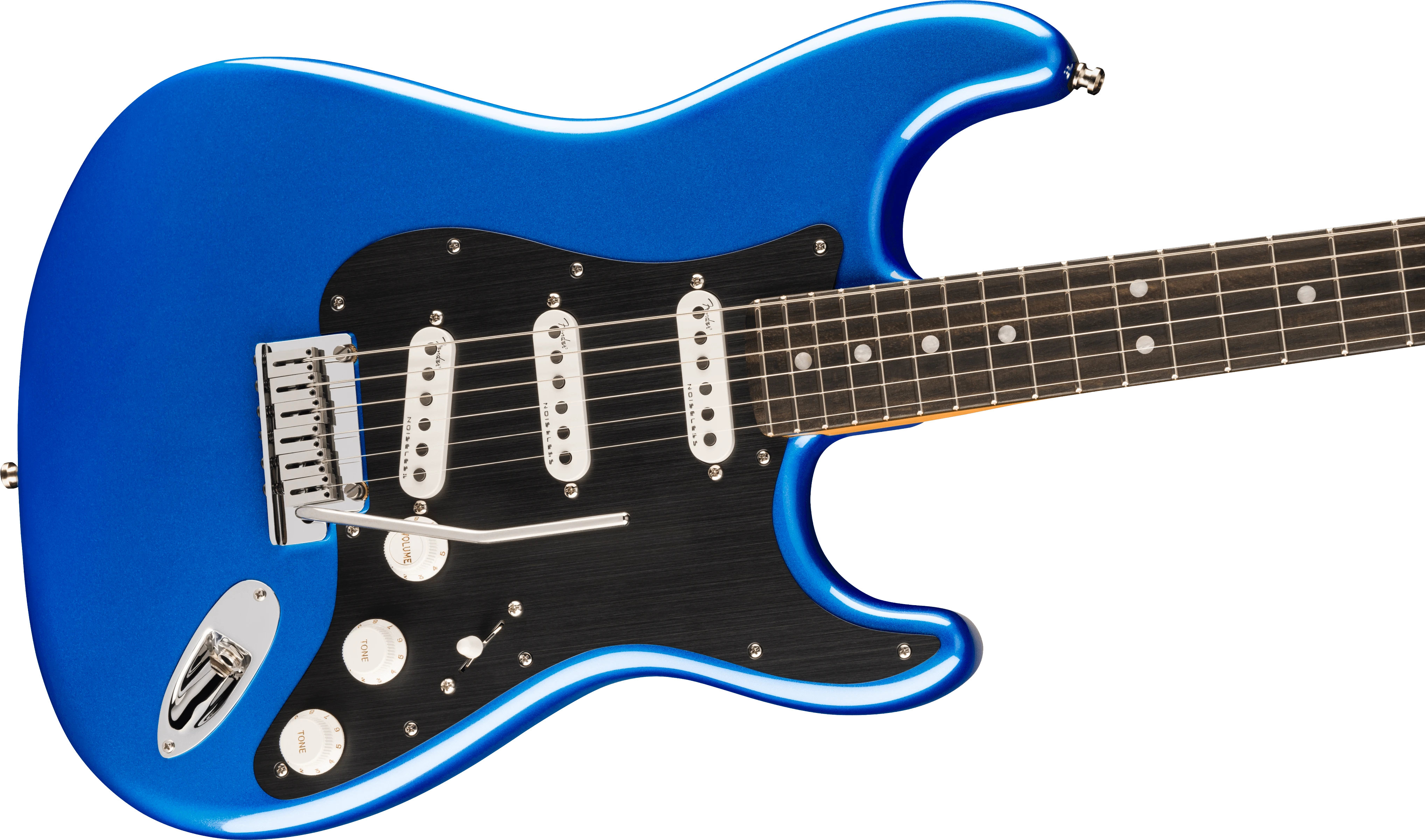 Fender® American Ultra II Stratocaster®, Ebony Fingerboard, Noble Blue