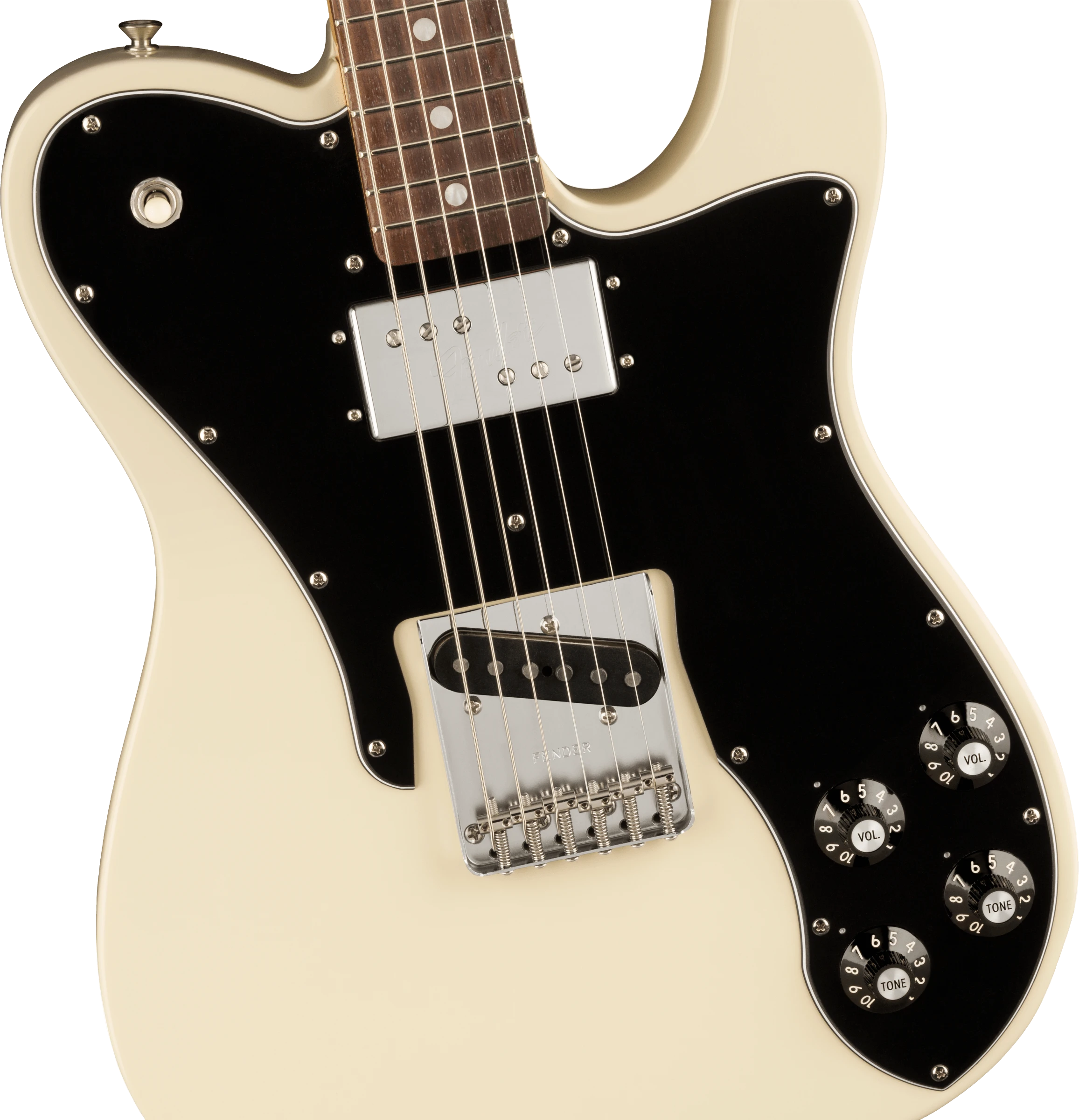 Fender® Limited Edition American Vintage II 1977 Telecaster® Custom, Rosewood Fingerboard, Olympic White