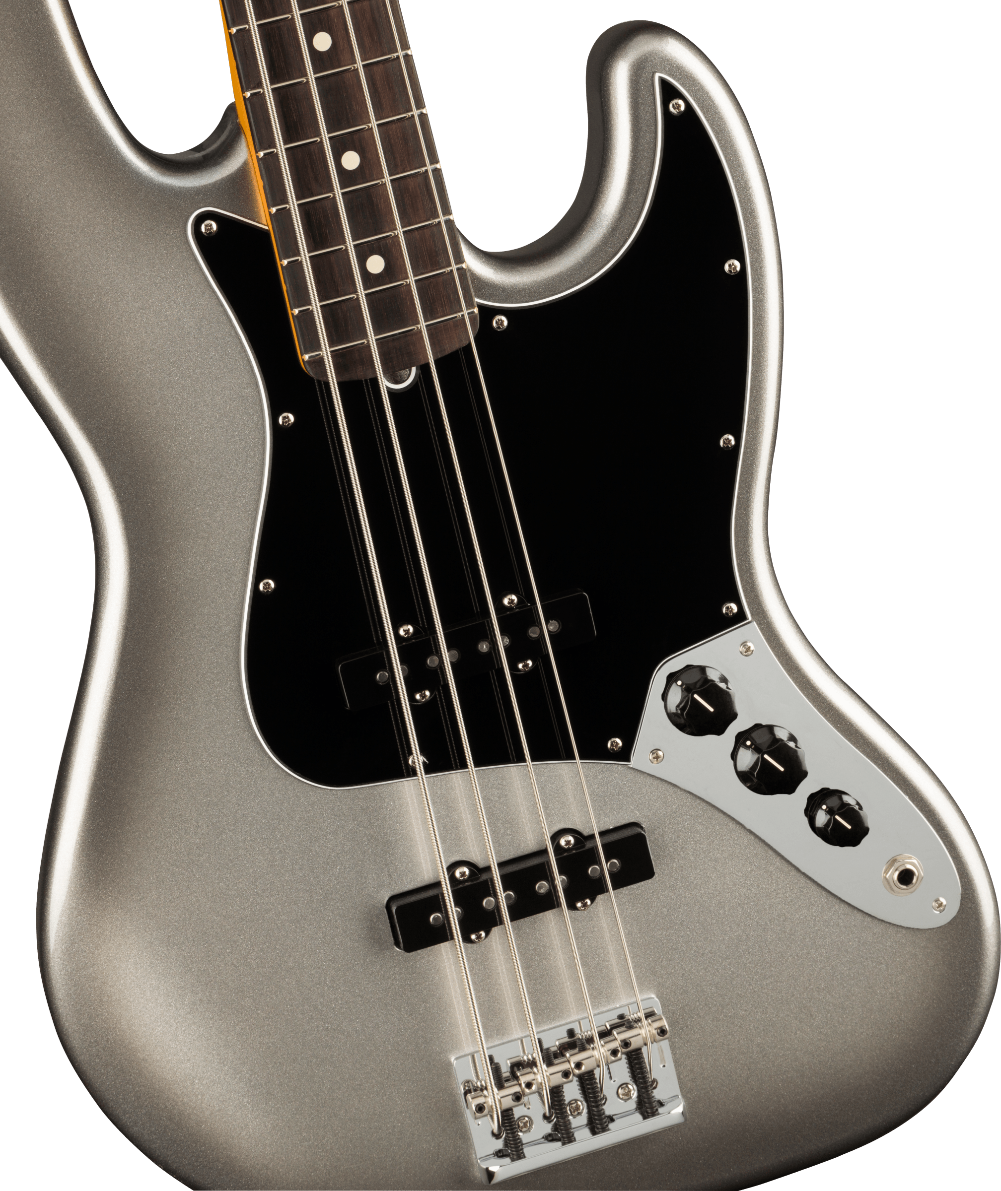 Fender® American Professional II Jazz Bass®, Rosewood Fingerboard, Mercury