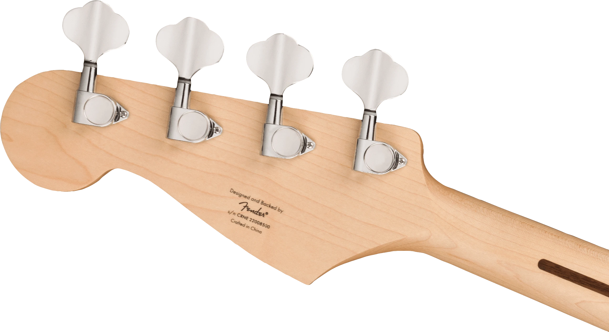 Squier® Squier Sonic® Bronco™ Bass, Maple Fingerboard, White Pickguard, Tahitian Coral
