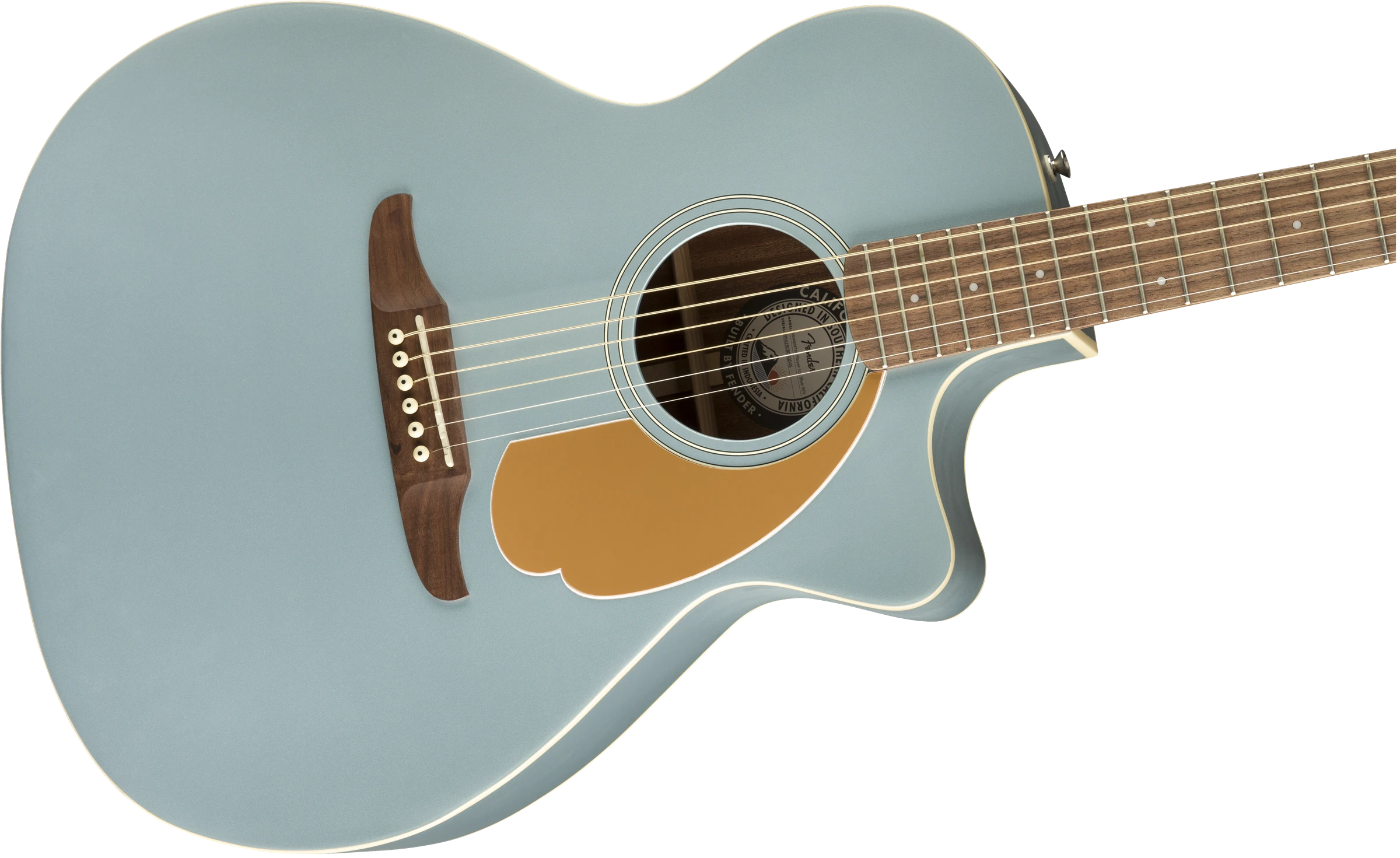 Fender® Newporter Player, Walnut Fingerboard, Ice Blue Satin