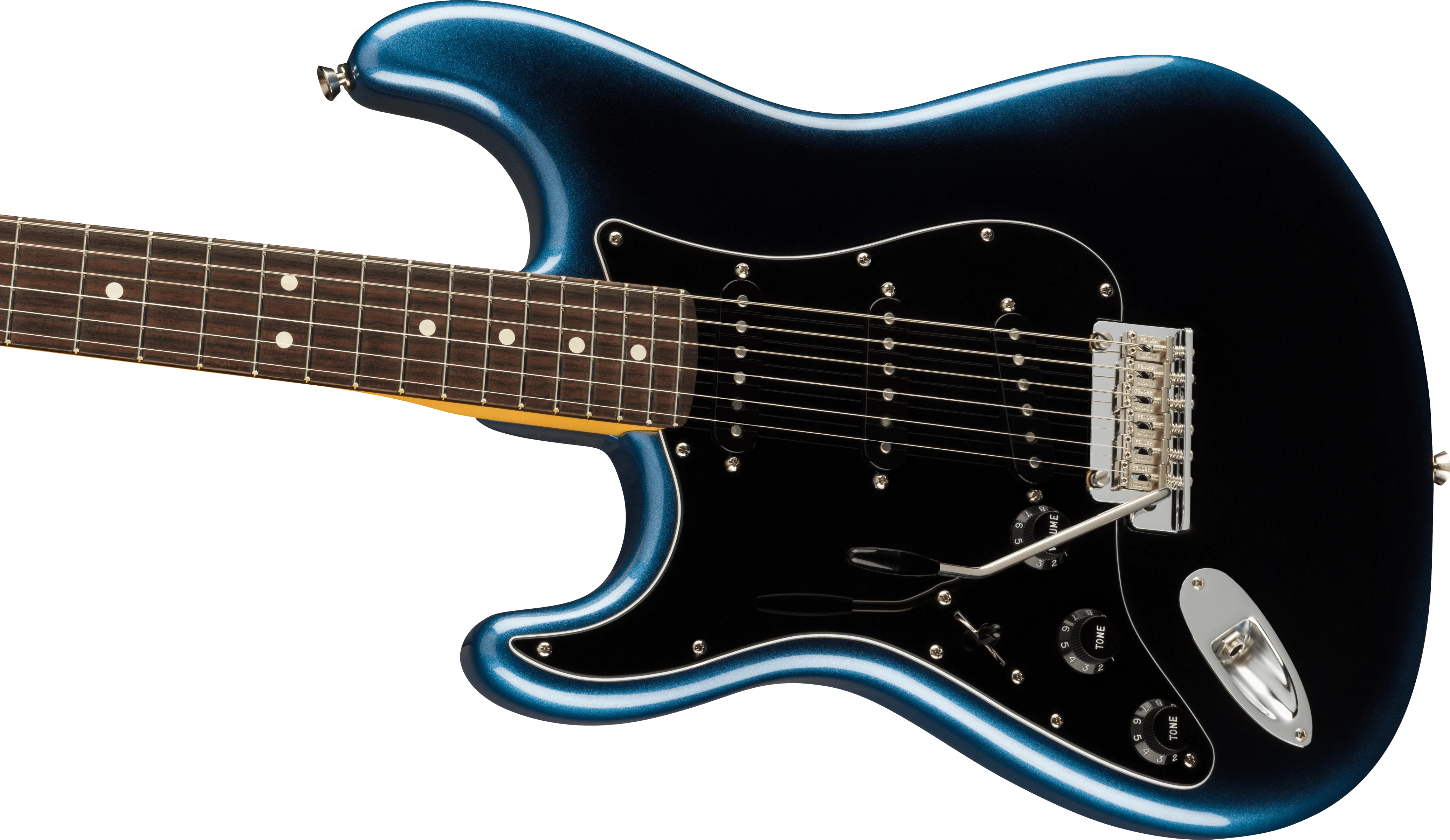Fender® American Professional II Stratocaster® Left-Hand, Rosewood Fingerboard, Dark Night
