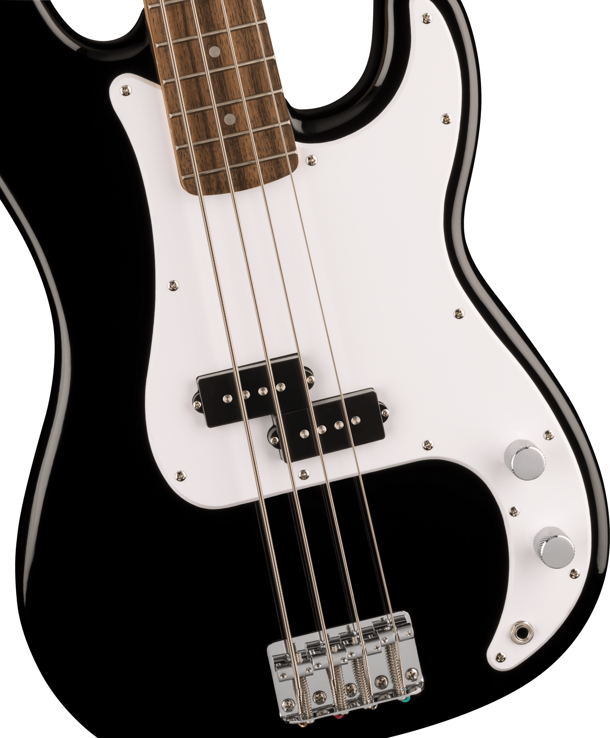 Squier® Squier Sonic® Precision Bass®, Laurel Fingerboard, White Pickguard, Black
