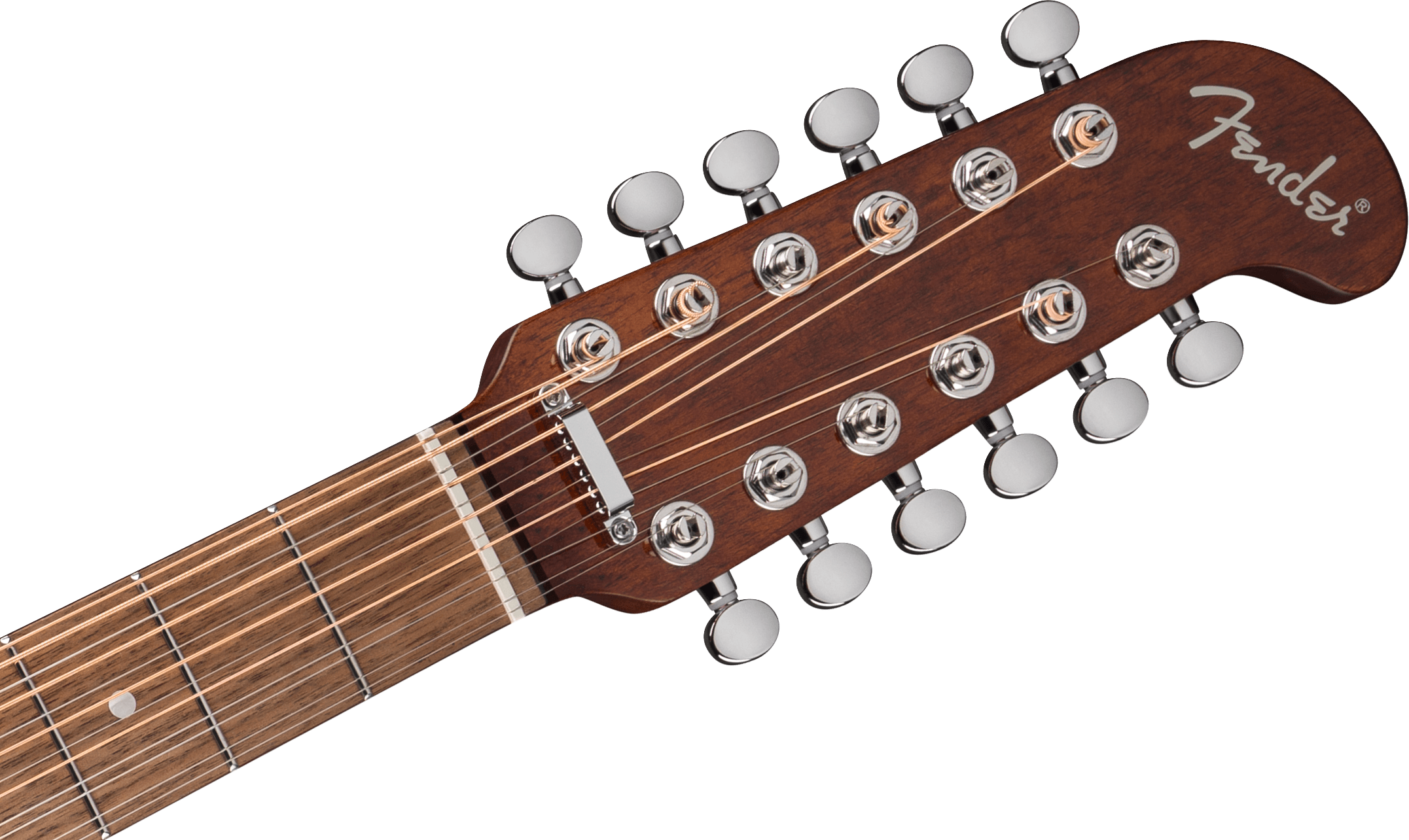 Fender® California Deluxe Villager™ E, Walnut Fingerboard, Honey Sunburst