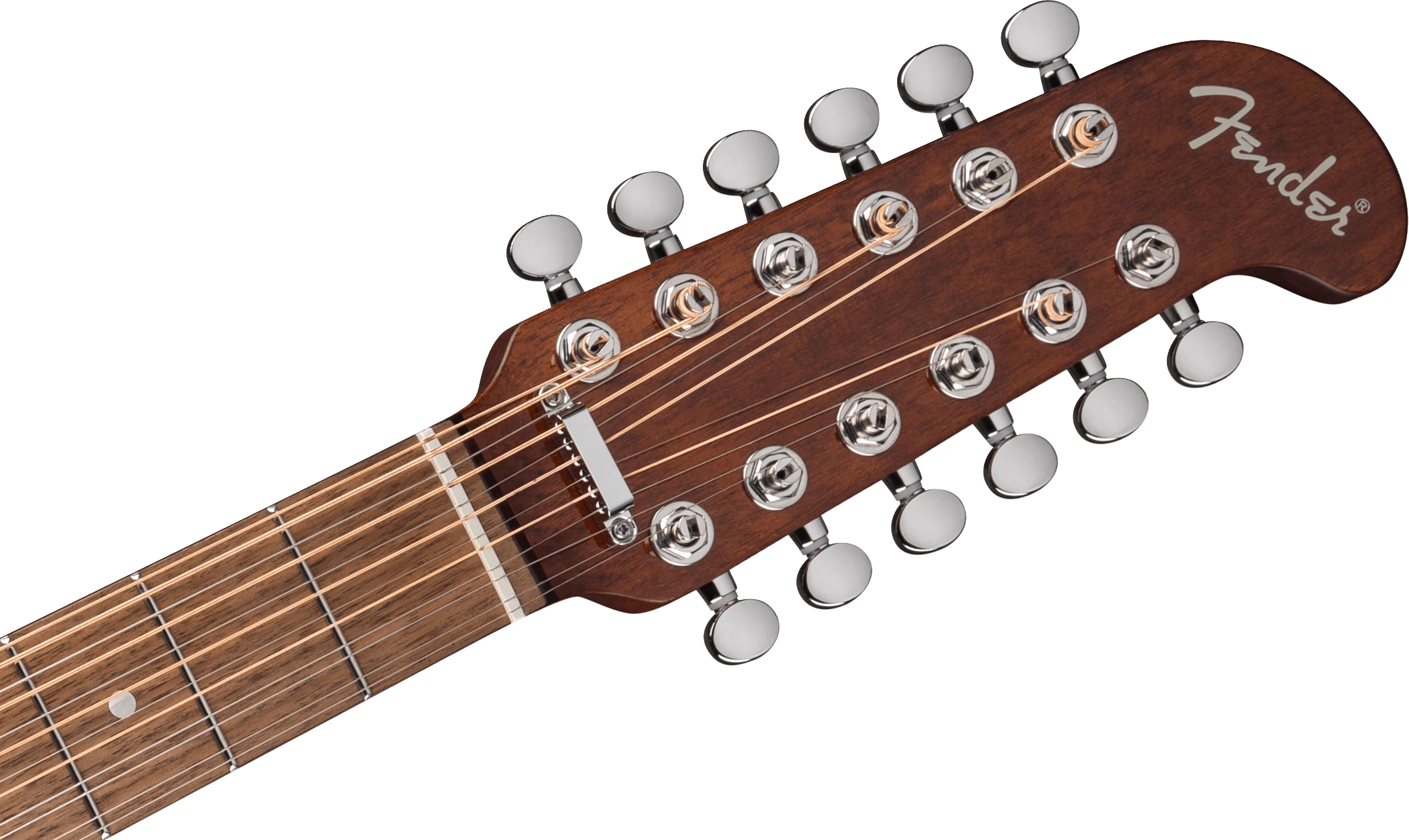 Fender® California Deluxe Villager™ E, Walnut Fingerboard, Honey Sunburst