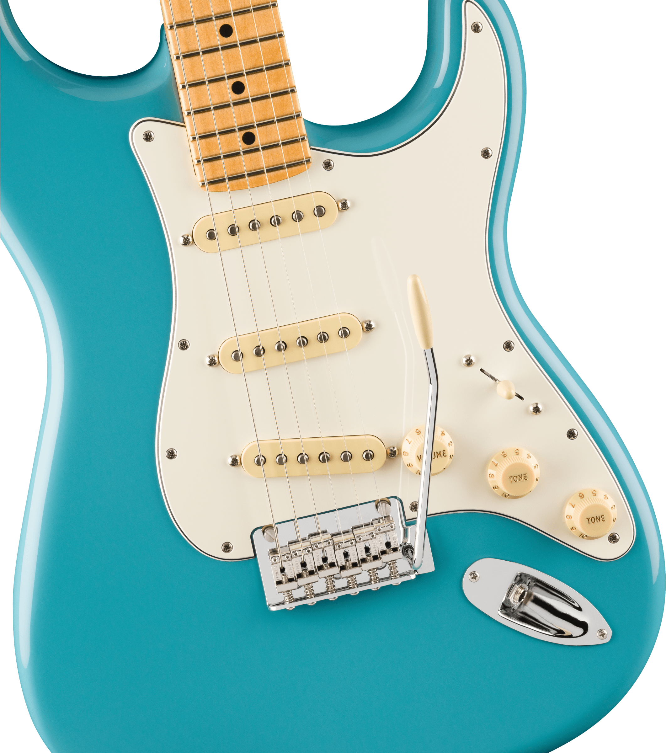 Fender® Player II Stratocaster®, Maple Fingerboard, Aquatone Blue