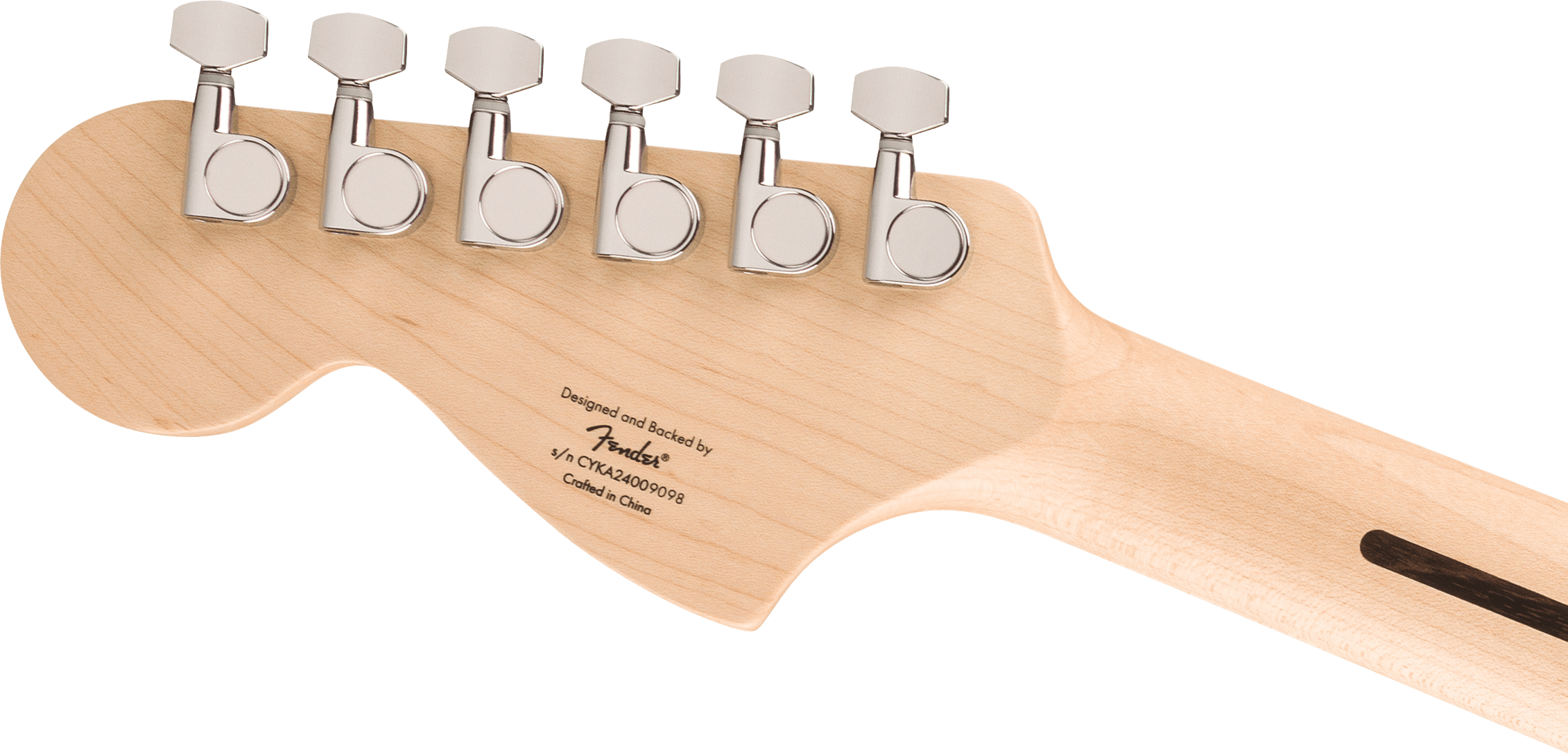 Squier® Affinity Series® Jaguar®, Laurel Fingerboard, Black Pickguard, 3-Color Sunburst