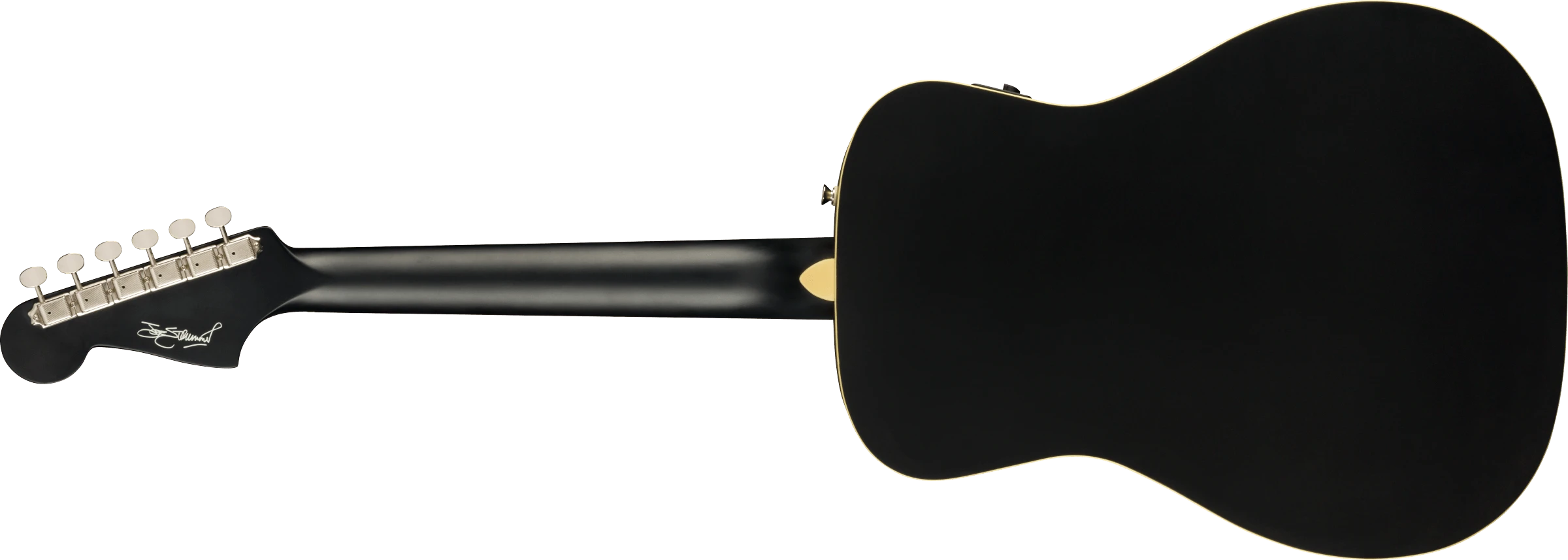 Fender® Joe Strummer Campfire, Walnut Fingerboard, Matte Black