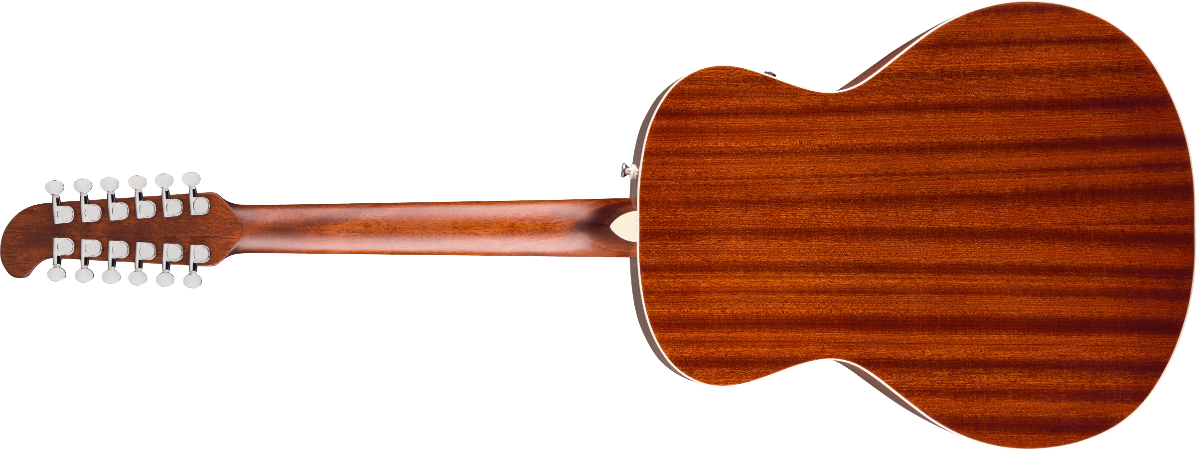 Fender® California Deluxe Villager™ E, Walnut Fingerboard, Black