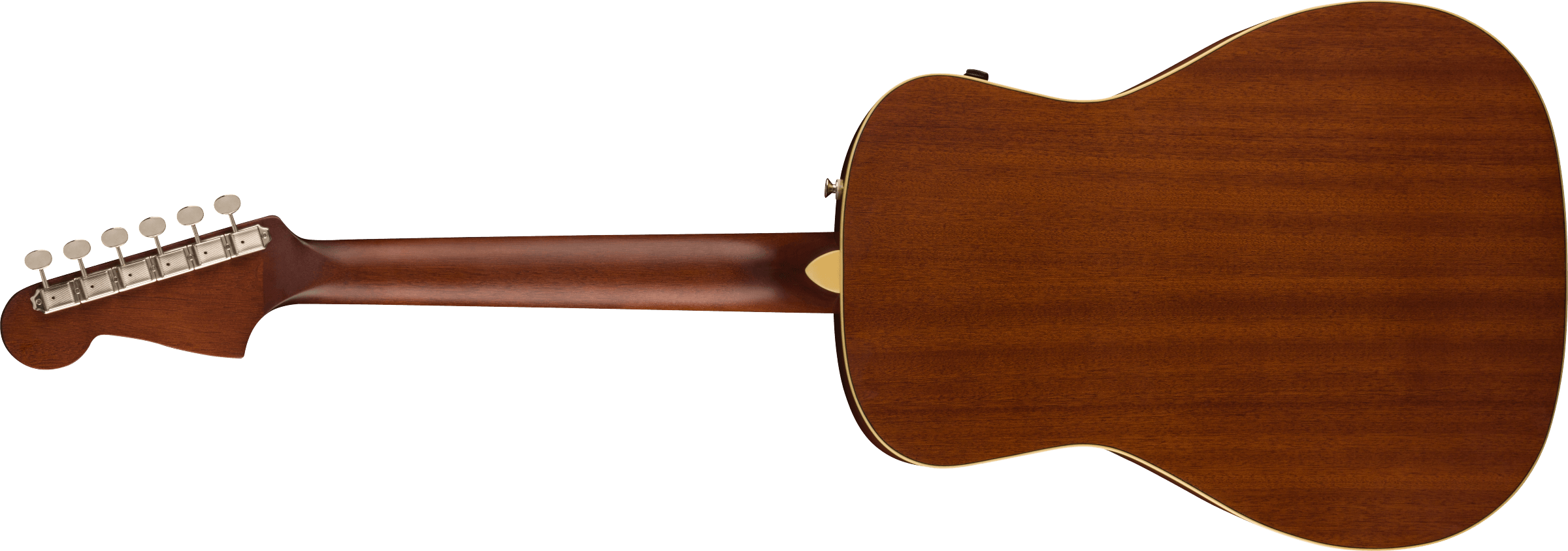 Fender® Malibu Player, Walnut Fingerboard, Tortoiseshell Pickguard, Olympic White
