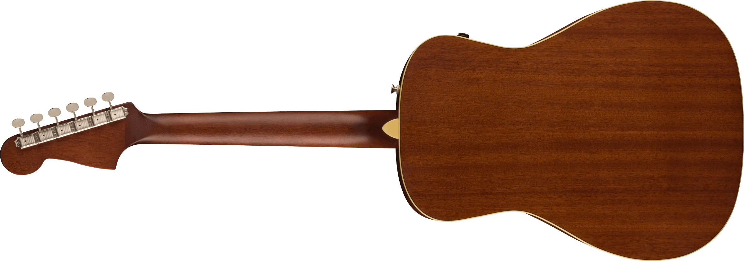 Fender® Malibu Player, Walnut Fingerboard, Tortoiseshell Pickguard, Olympic White