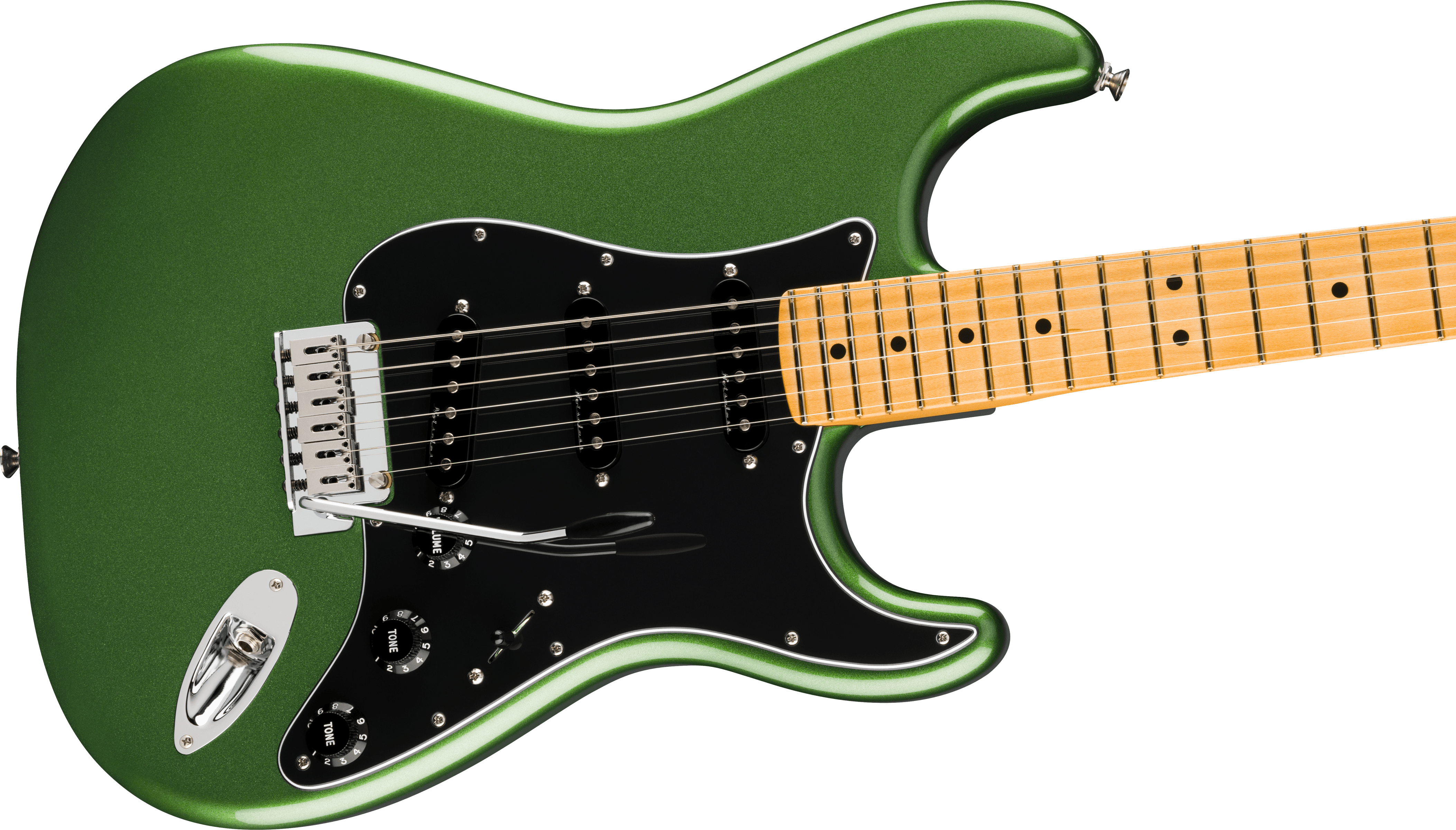 Fender® Player II Modified Stratocaster®, Maple Fingerboard, Harvest Green Metallic