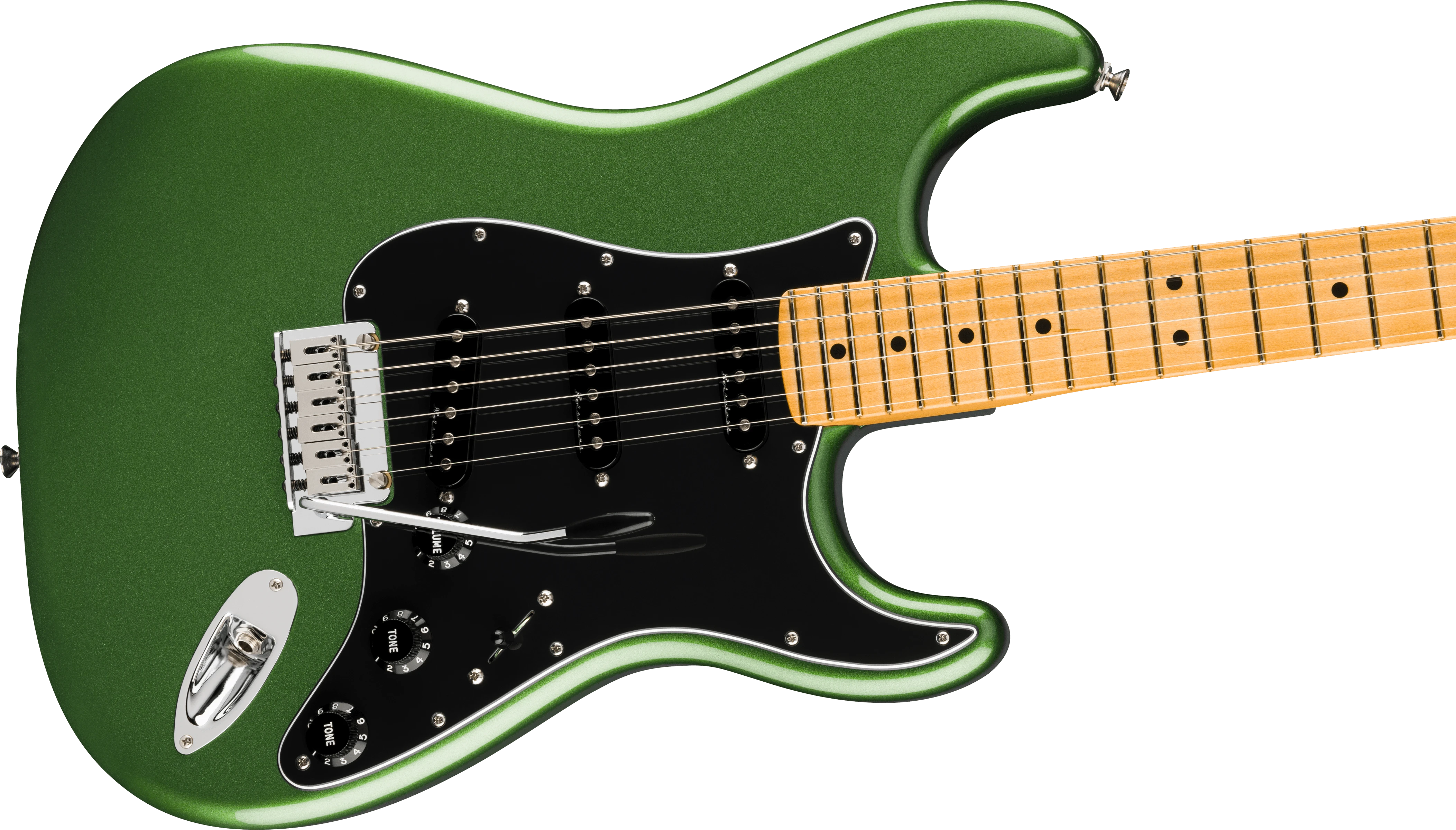 Fender® Player II Modified Stratocaster®, Maple Fingerboard, Harvest Green Metallic
