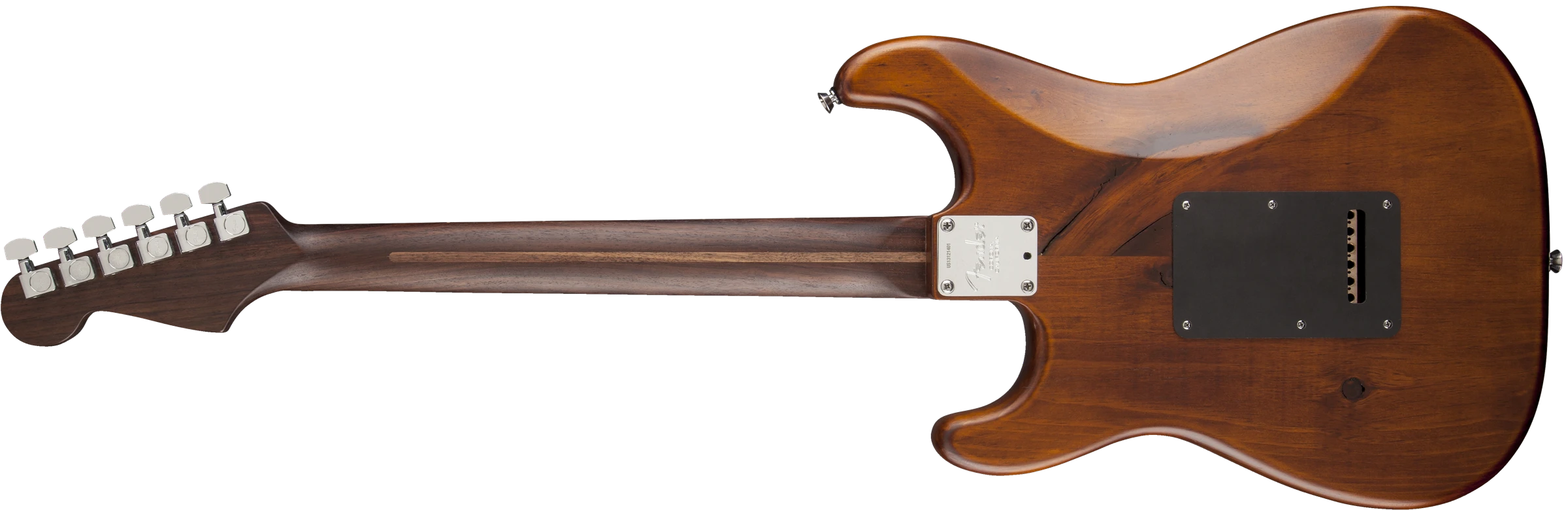 Fender® Reclaimed Eastern Pine Stratocaster®, Rosewood Fingerboard, Dark Stain