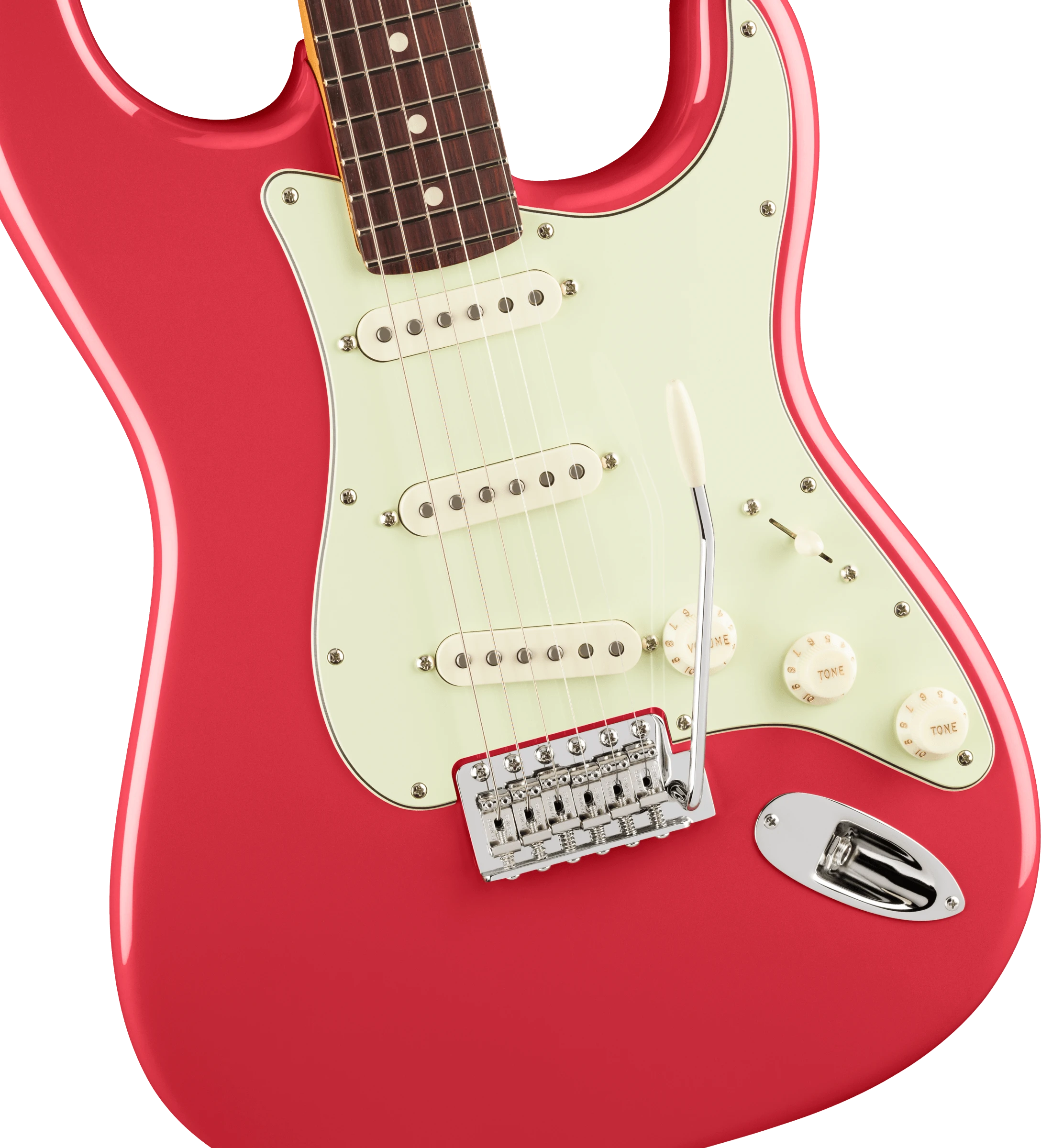 Fender® American Professional Classic Stratocaster®, Rosewood Fingerboard, Faded Dakota Red