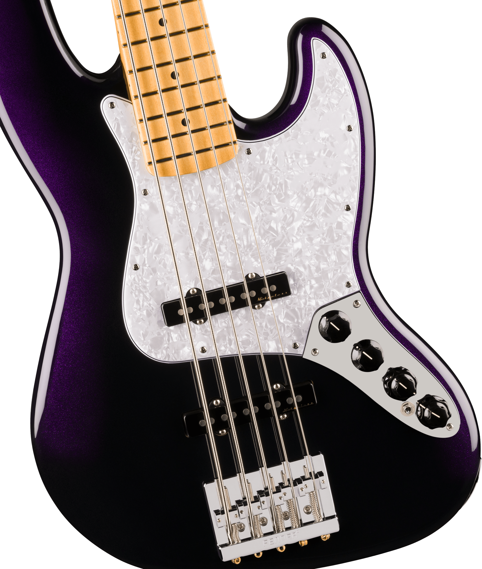 Fender® Player II Modified Active Jazz Bass® V, Maple Fingerboard, Dusk