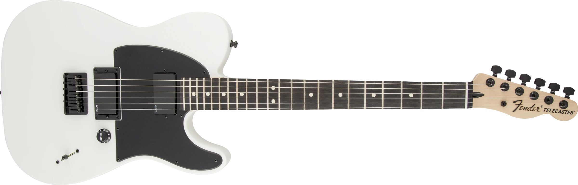 Fender® Jim Root Telecaster®, Ebony Fingerboard, Flat White