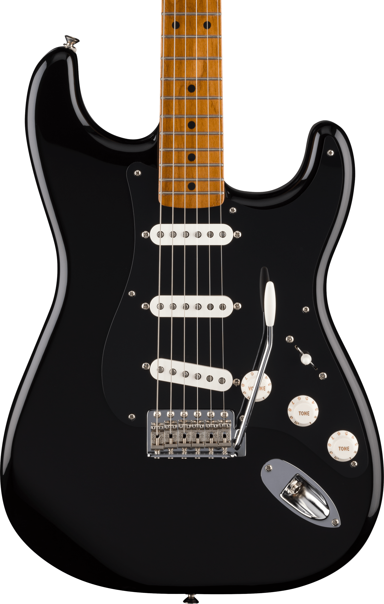 Fender® Limited Edition Vintera II '50s Stratocaster®, Roasted Maple Fingerboard, Black