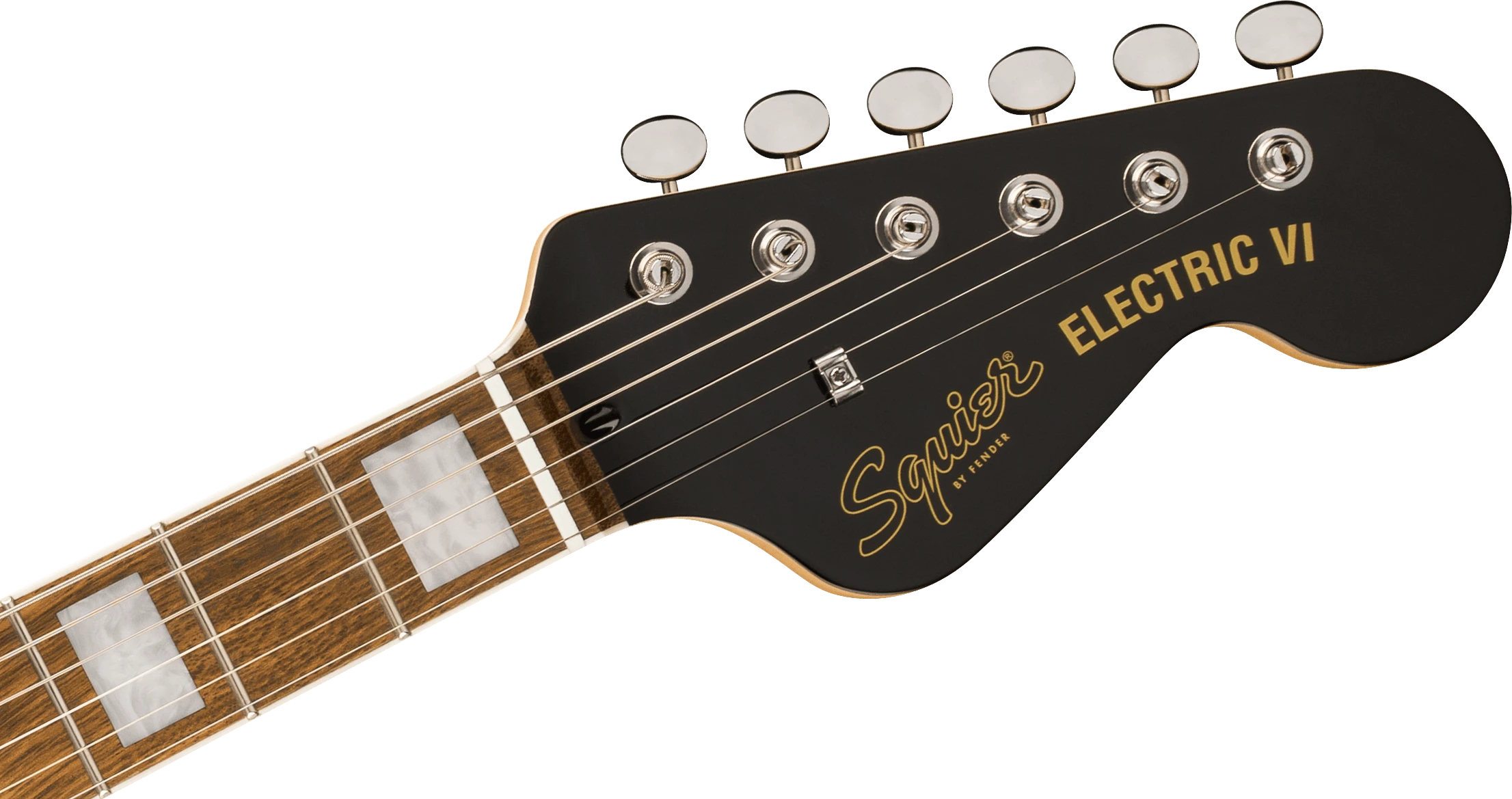 Squier® Paranormal Electric VI, Laurel Fingerboard, Parchment Pickguard, 3-Color Sunburst