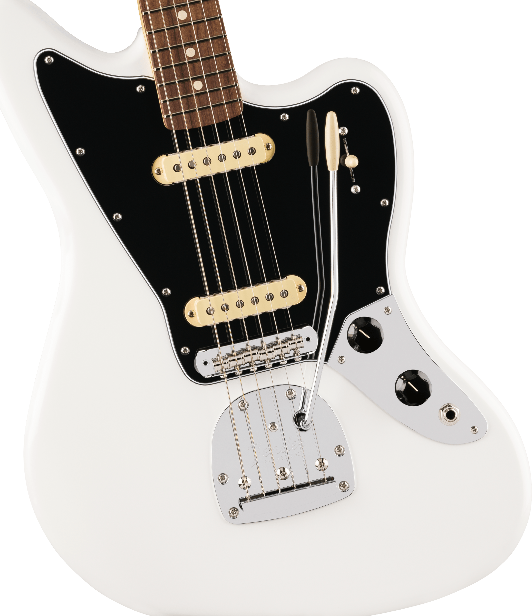 Fender® Player II Jaguar®, Rosewood Fingerboard, Polar White