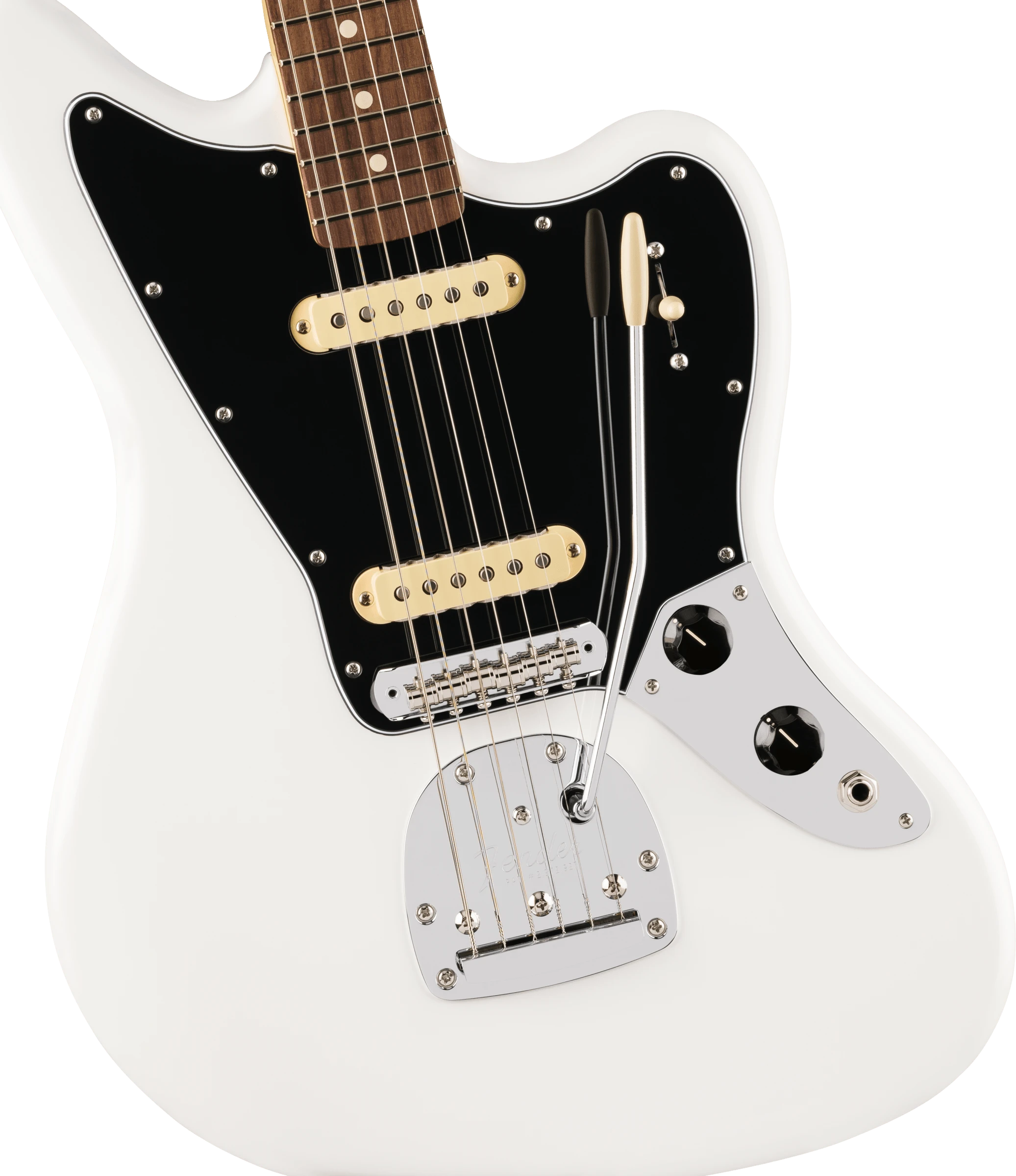 Fender® Player II Jaguar®, Rosewood Fingerboard, Polar White