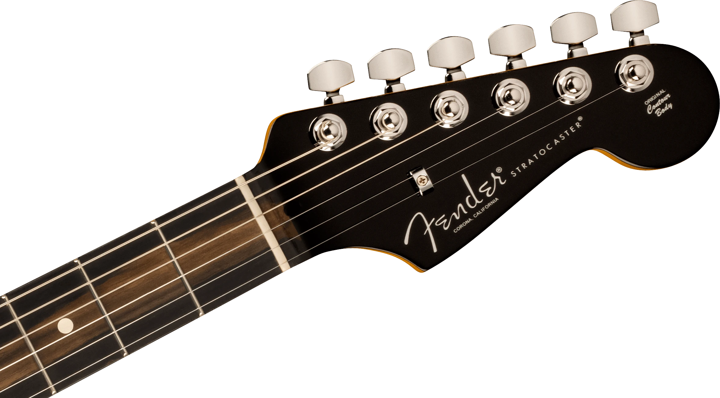Fender® Limited Edition American Professional II Stratocaster®, Ebony Fingerboard with Black Headstock, Candy Apple Red