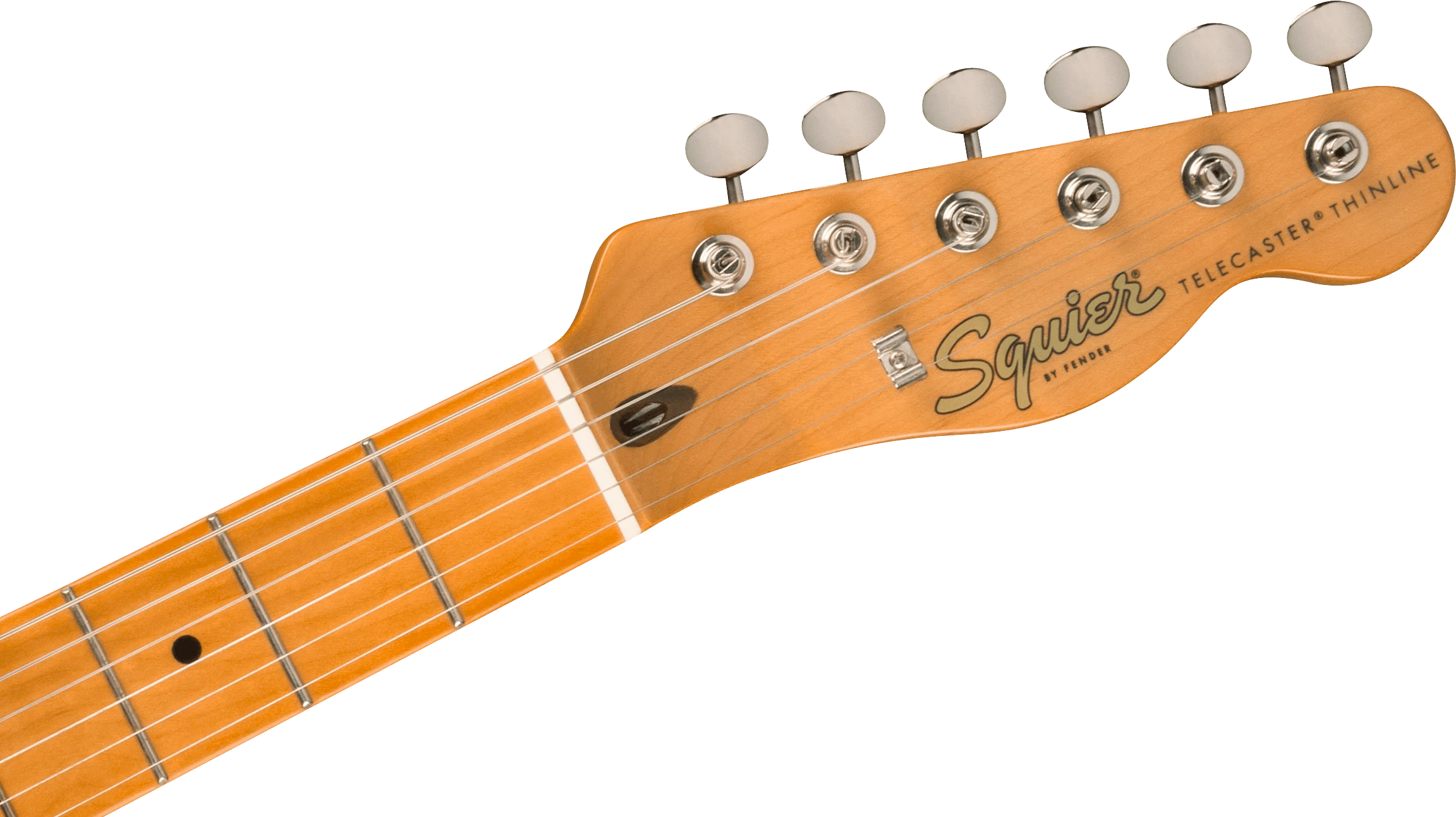 Squier® FSR Classic Vibe '60s Telecaster® Thinline, Maple Fingerboard, Parchment Pickguard, Sherwood Green