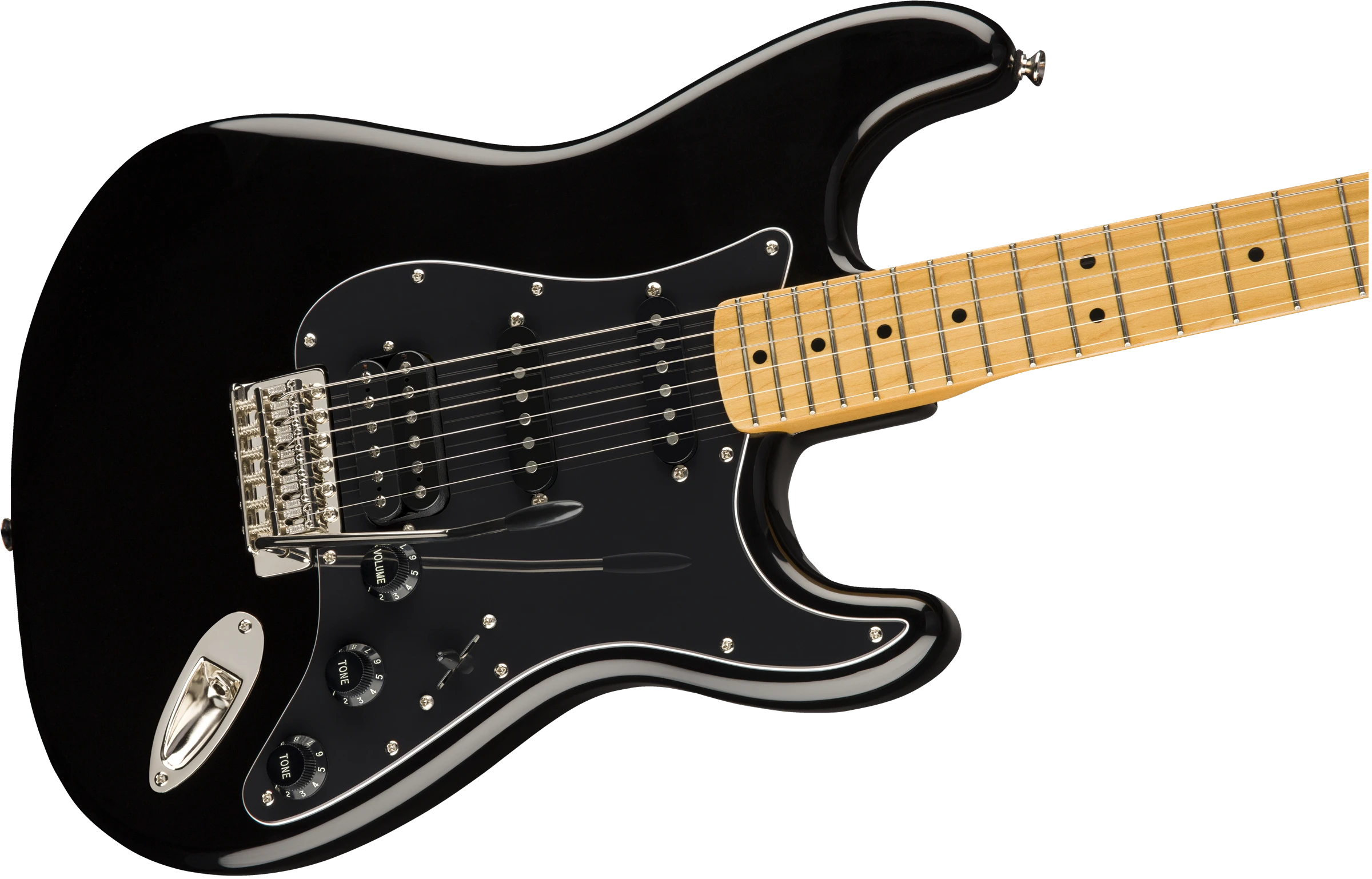 Squier® Classic Vibe '70s Stratocaster® HSS, Maple Fingerboard, Black