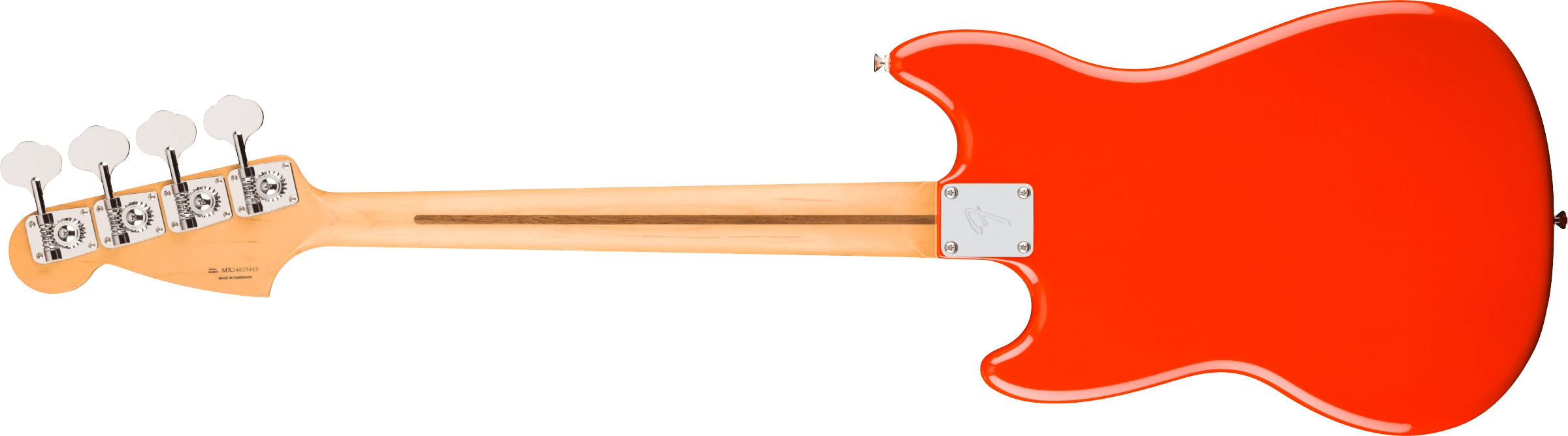 Fender® Player II Mustang® Bass PJ, Rosewood Fingerboard, Coral Red