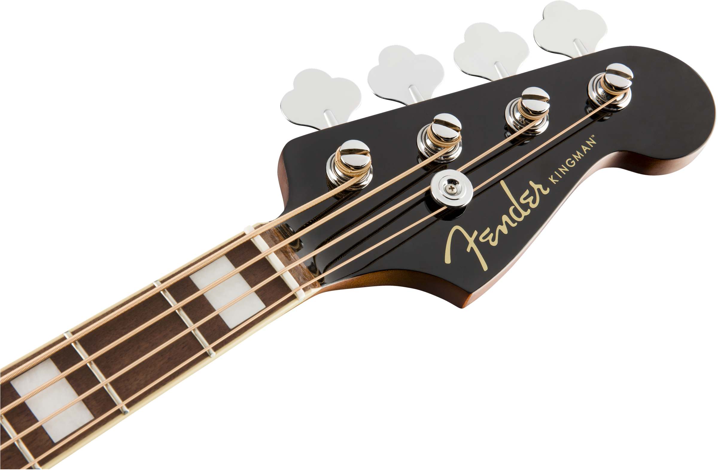 Fender® Kingman Bass, Walnut Fingerboard, Black