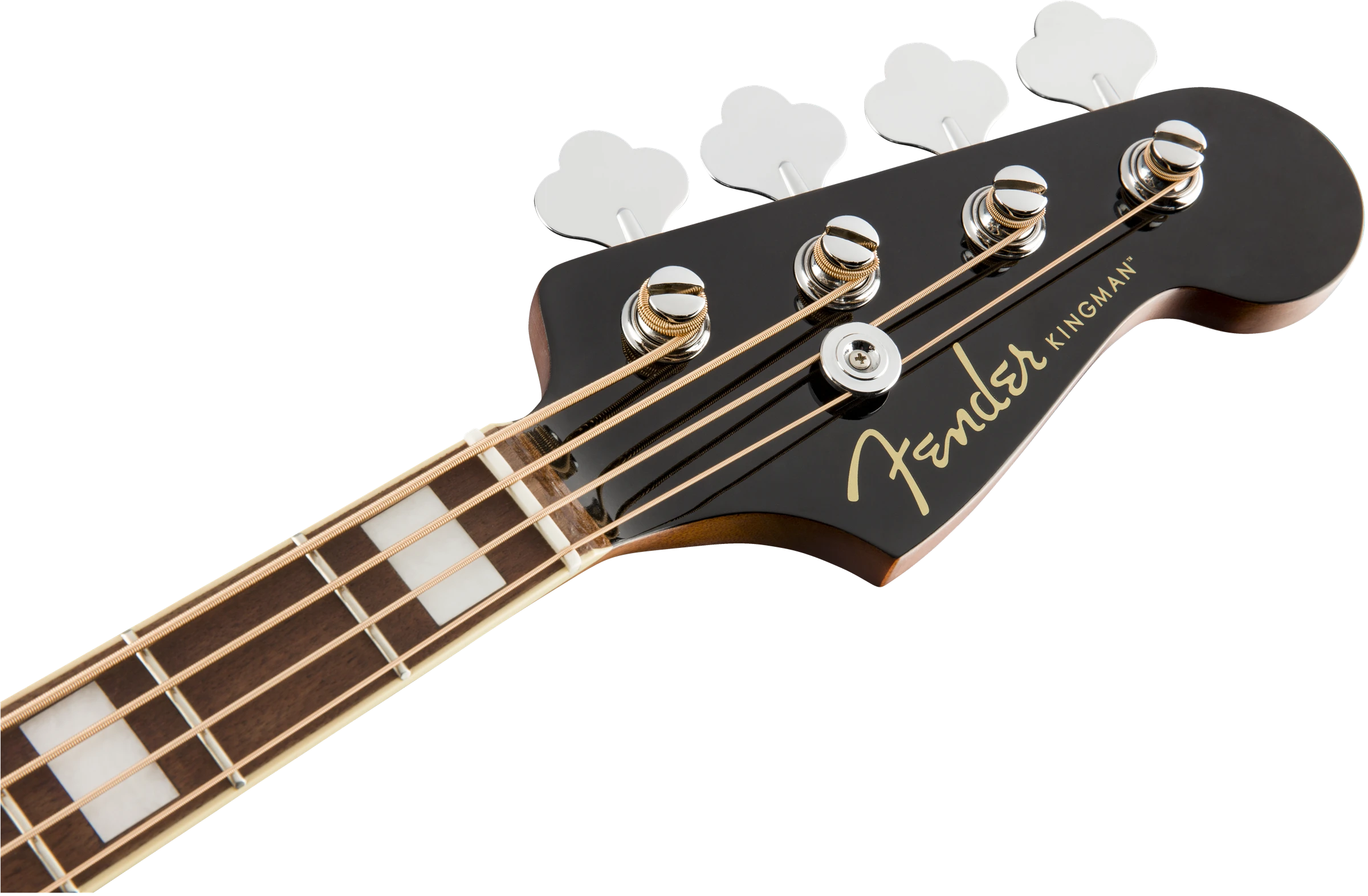 Fender® Kingman Bass, Walnut Fingerboard, Black