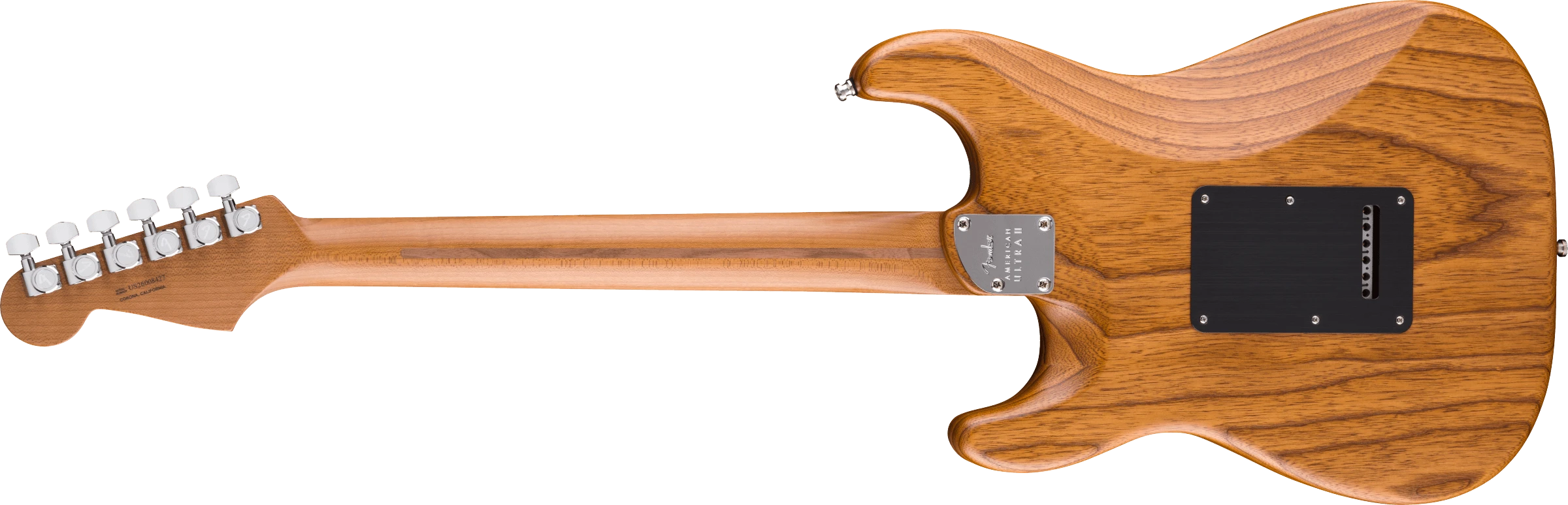 Fender® Limited Edition American Ultra II Stratocaster®, Roasted Maple Fingerboard, Natural