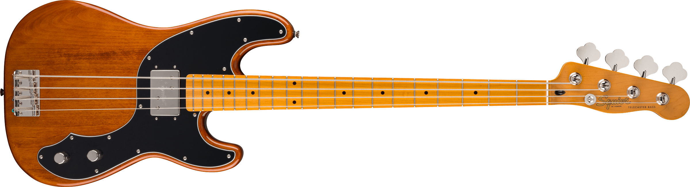 Squier® Classic Vibe™ Telecaster® Bass, Maple Fingerboard, Black Pickguard, Mocha