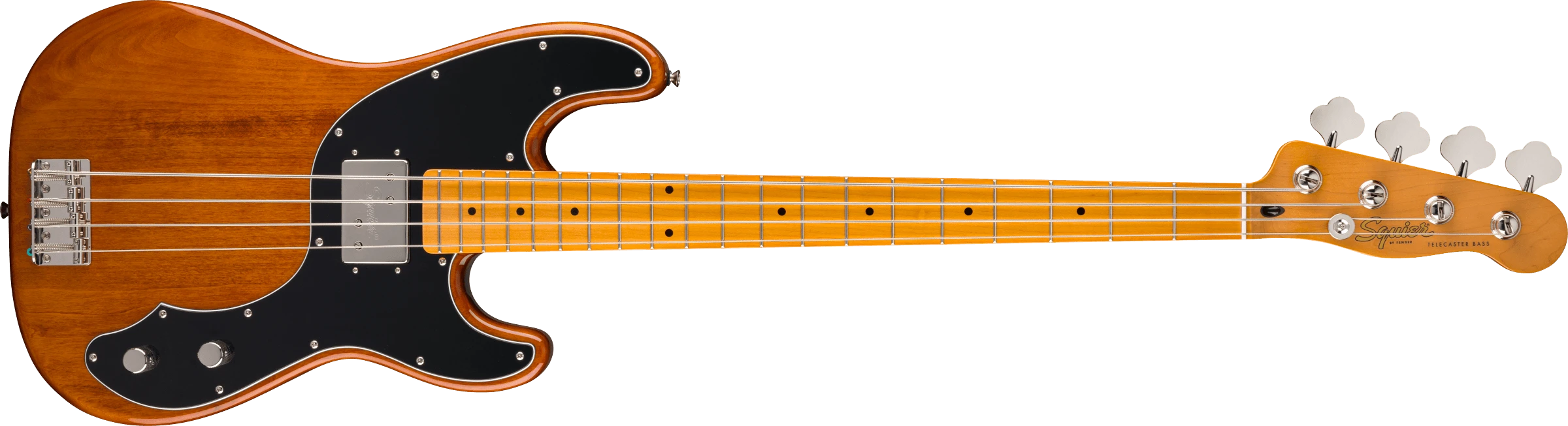 Squier® Classic Vibe™ Telecaster® Bass, Maple Fingerboard, Black Pickguard, Mocha