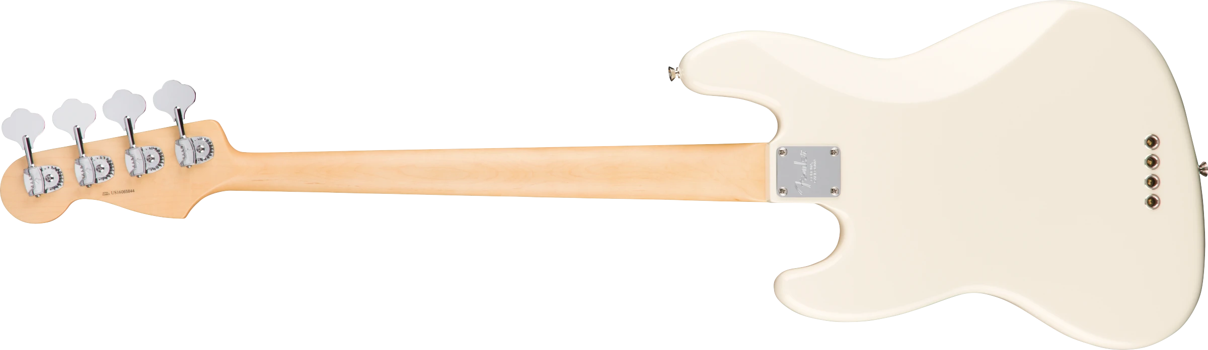 Fender® American Pro Jazz Bass®, Maple Fingerboard, Olympic White