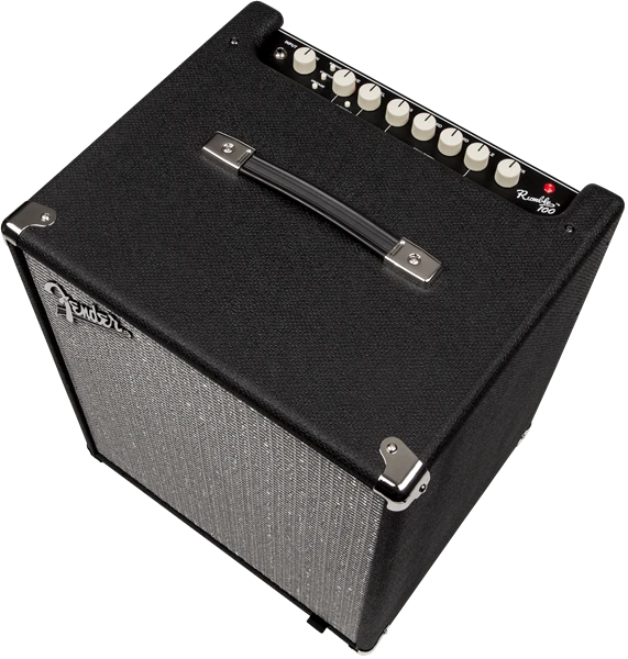 Fender® Rumble™ 100 (V3), 230V EUR, Black/Silver