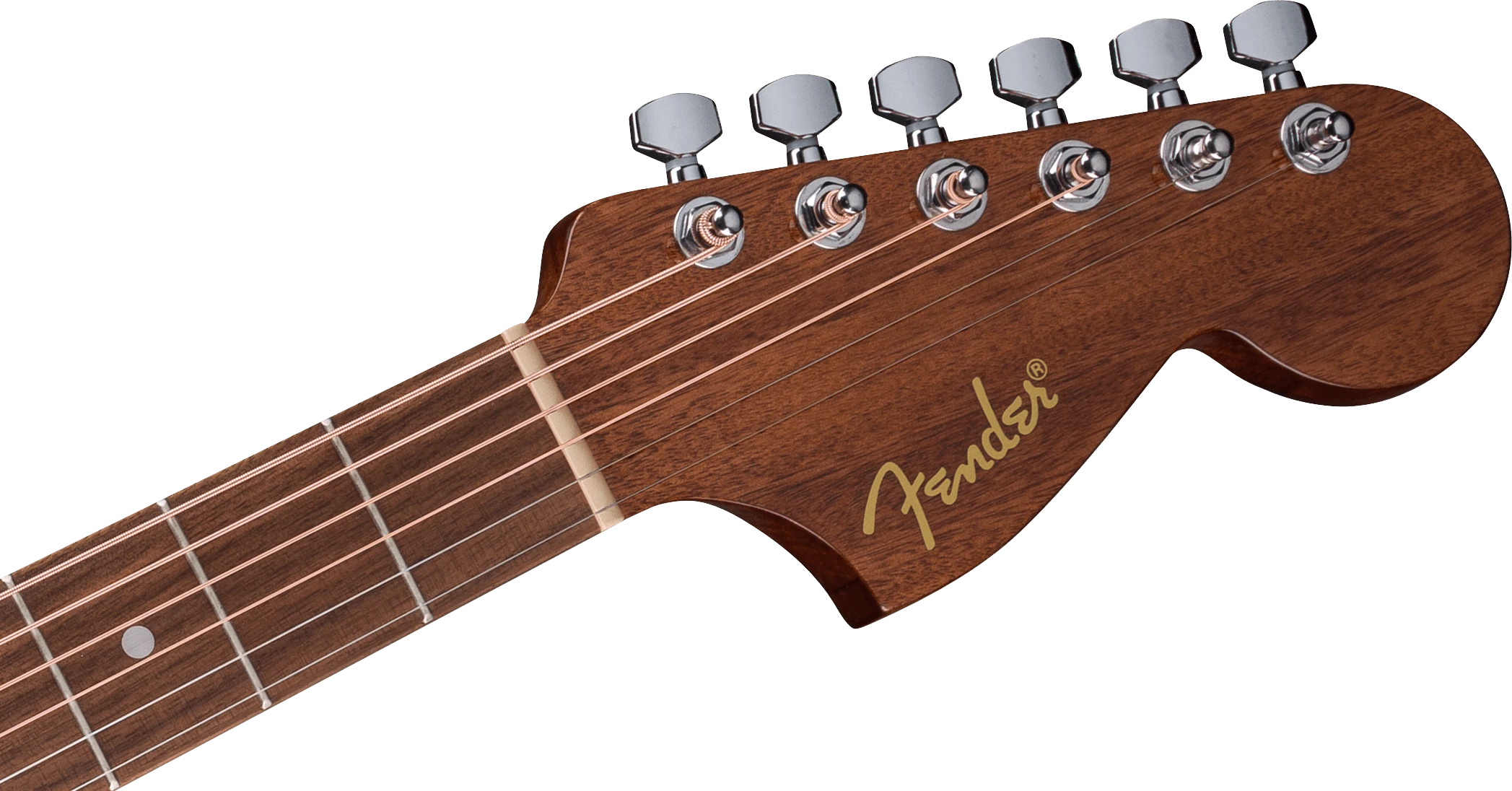 Fender® California Standard Monterey™, Sapele Top, Black Pickguard, Natural Sapele