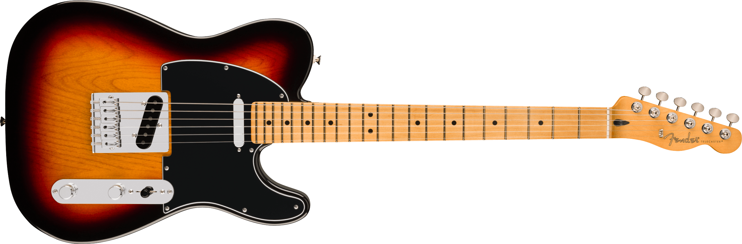 Fender® Player II Telecaster®, Maple Fingerboard, 3-Color Sunburst