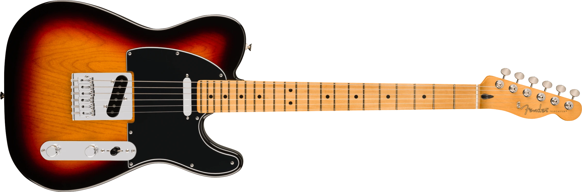 Fender® Player II Telecaster®, Maple Fingerboard, 3-Color Sunburst