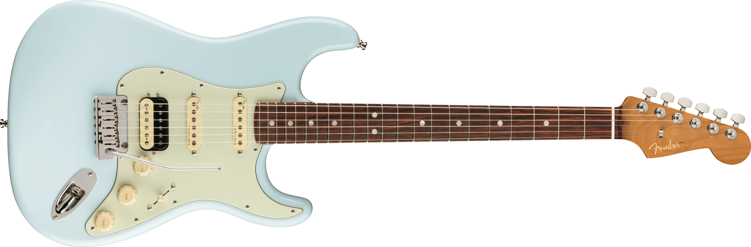 Fender® American Ultra Stratocaster® HSS, Rosewood Fingerboard, Sonic Blue