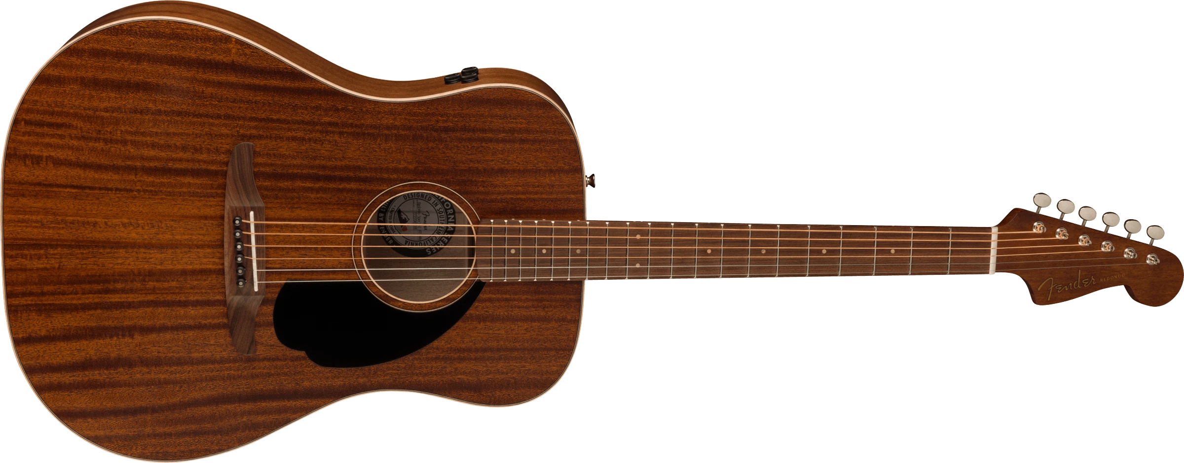 Fender® Redondo Special, Pau Ferro Fingerboard, Black Pickguard, Natural