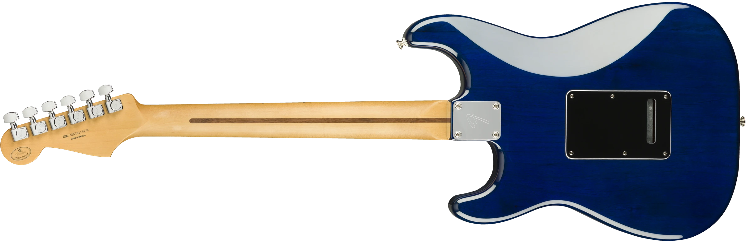 Fender® Limited Edition Player Stratocaster® HSS Plus Top, Maple Fingerboard, Blue Burst Flame