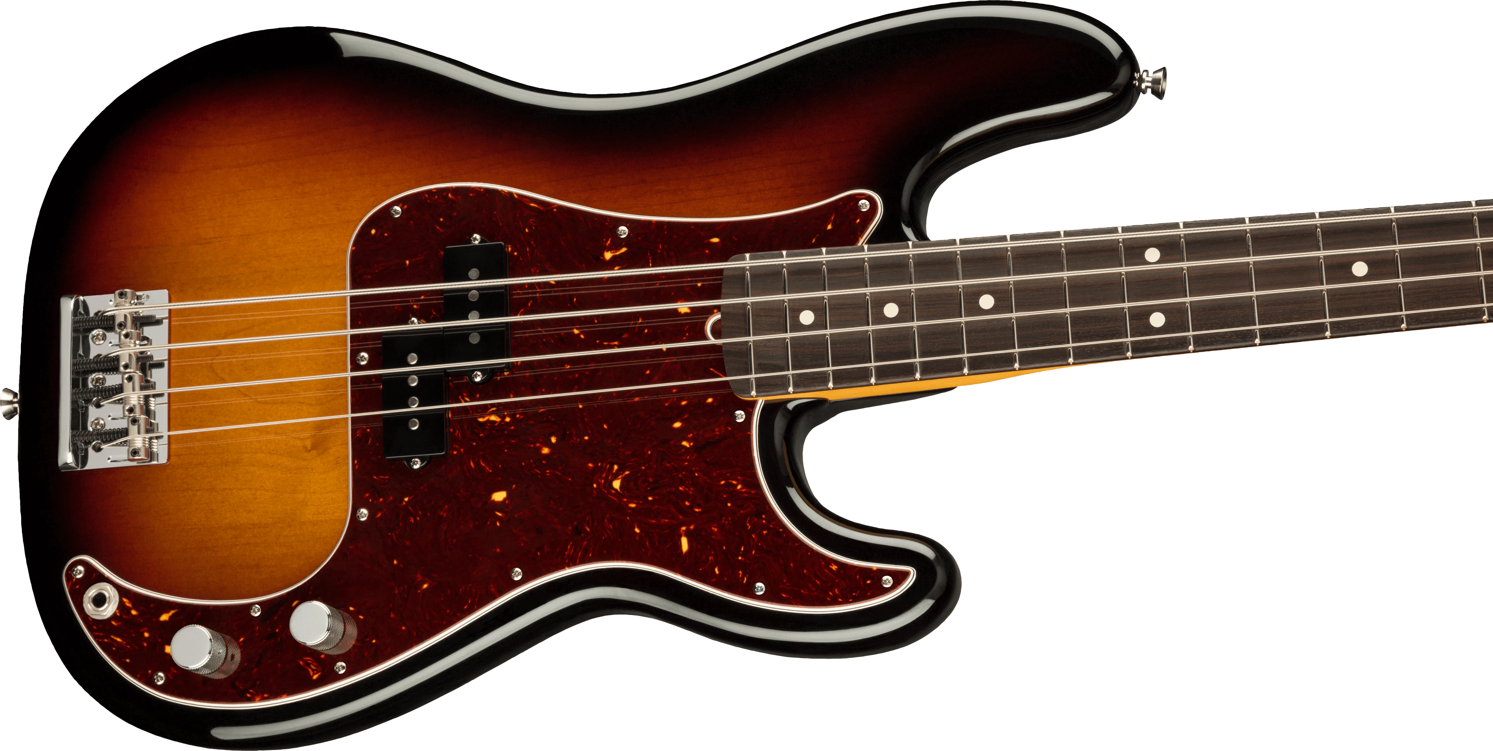 Fender® American Professional II Precision Bass®, Rosewood Fingerboard, 3-Color Sunburst